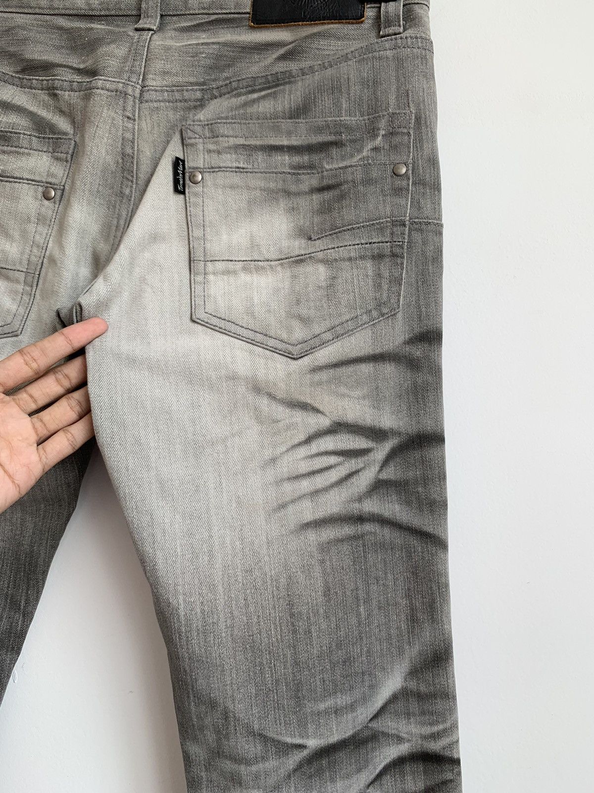 Tornado Mart Tornado Mart Whiskered Denim Size US 30 / EU 46 - 9 Thumbnail