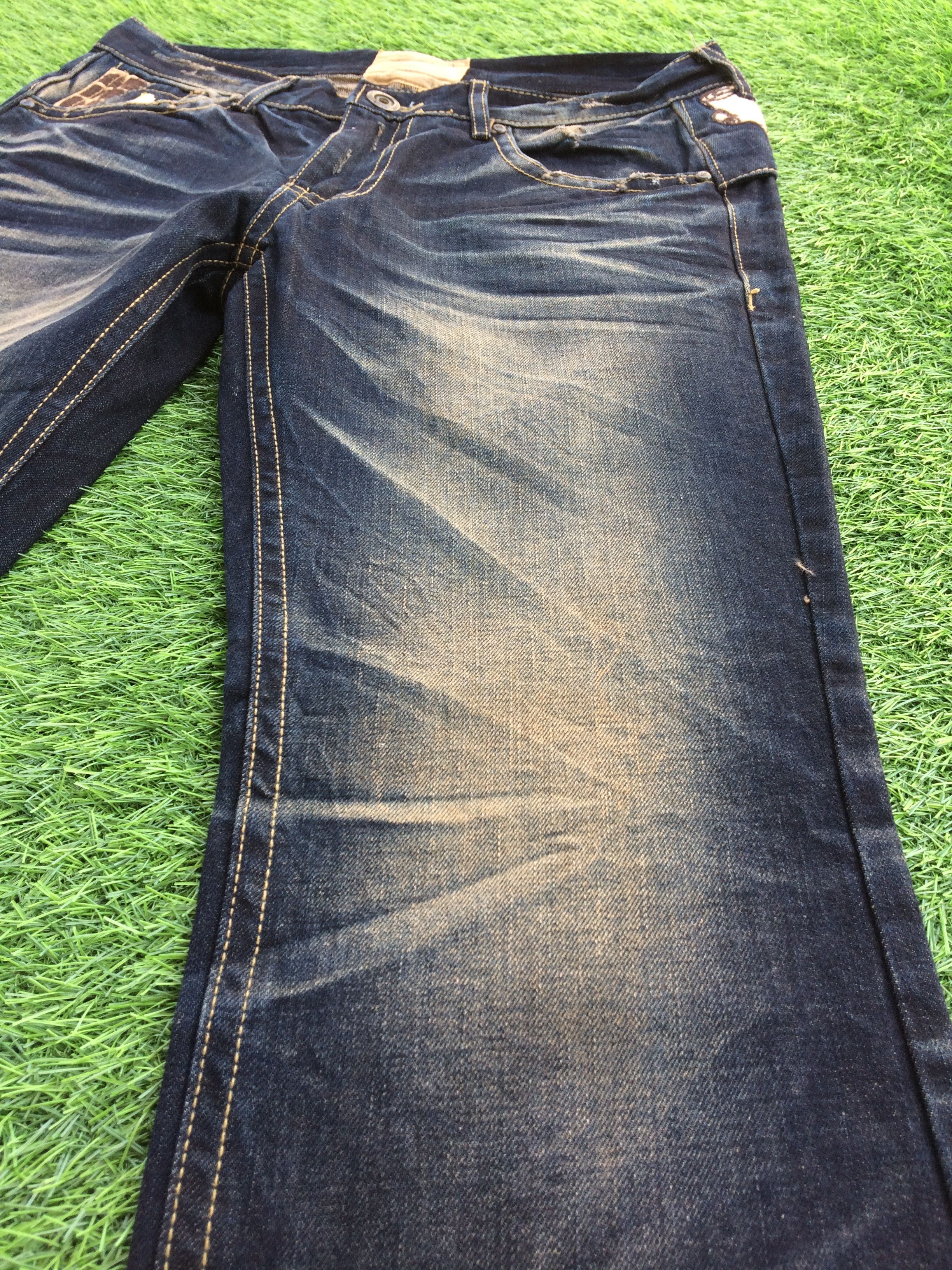 Japanese Brand × Jean Japanese Low Waist Straight Jeans #D-888 Size US 32 / EU 48 - 9 Thumbnail