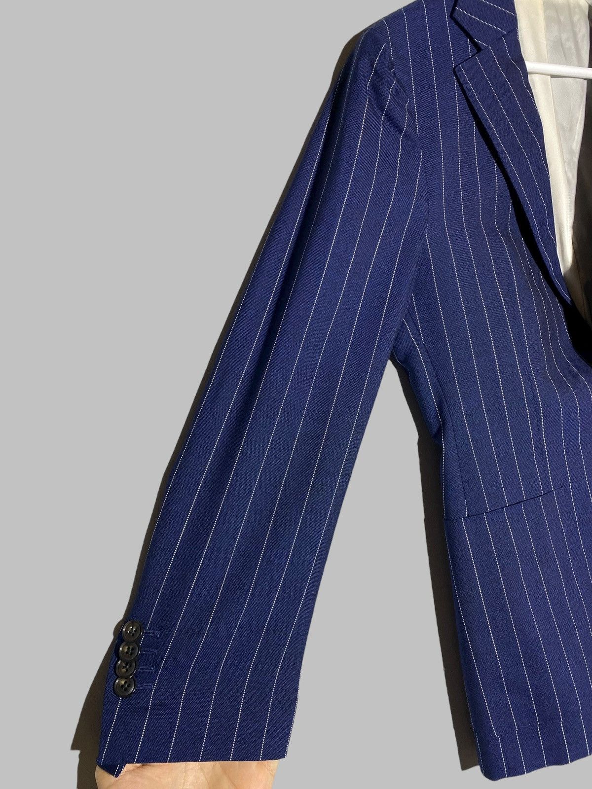 Suitsupply Suitsupply Pinstripes Suit La Spalla Single Breasted Size 40R - 5 Thumbnail
