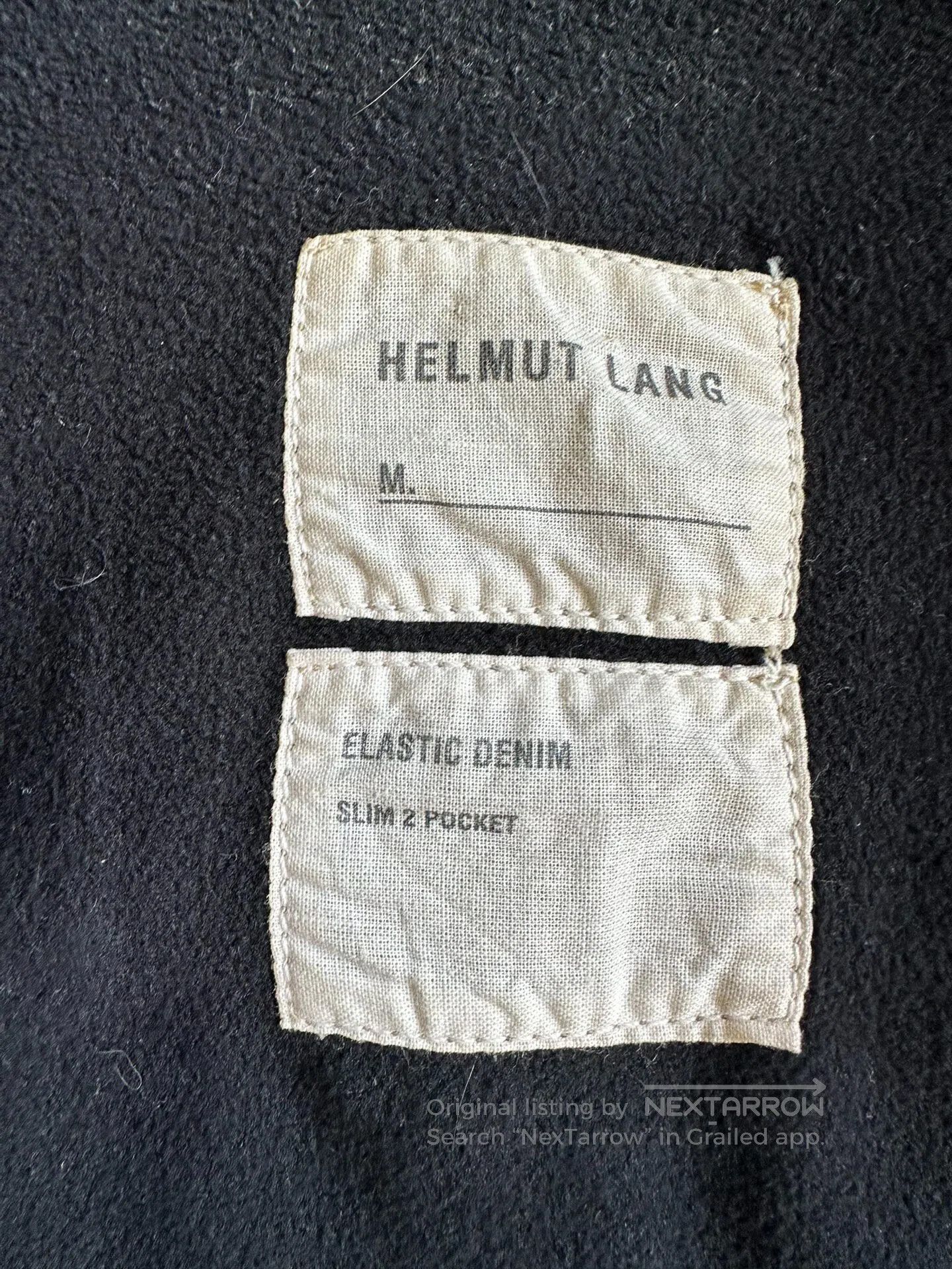 Helmut Lang HELMUT LANG Ori.Batch Long zipper denim jacket| Size US M / EU 48-50 / 2 - 5 Thumbnail