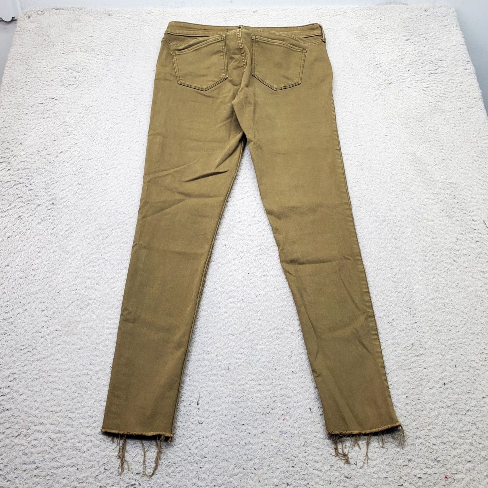 Abercrombie & Fitch Abercrombie & Fitch Signature Jeans Womens Size 27 Brown Dark Denim Skinny 27.5" Inseam Regular 28" Waist 36" Outseam Pre-owned Mens Womens Girls? Size 27" / US 4 / IT 40 - 2 Thumbnail