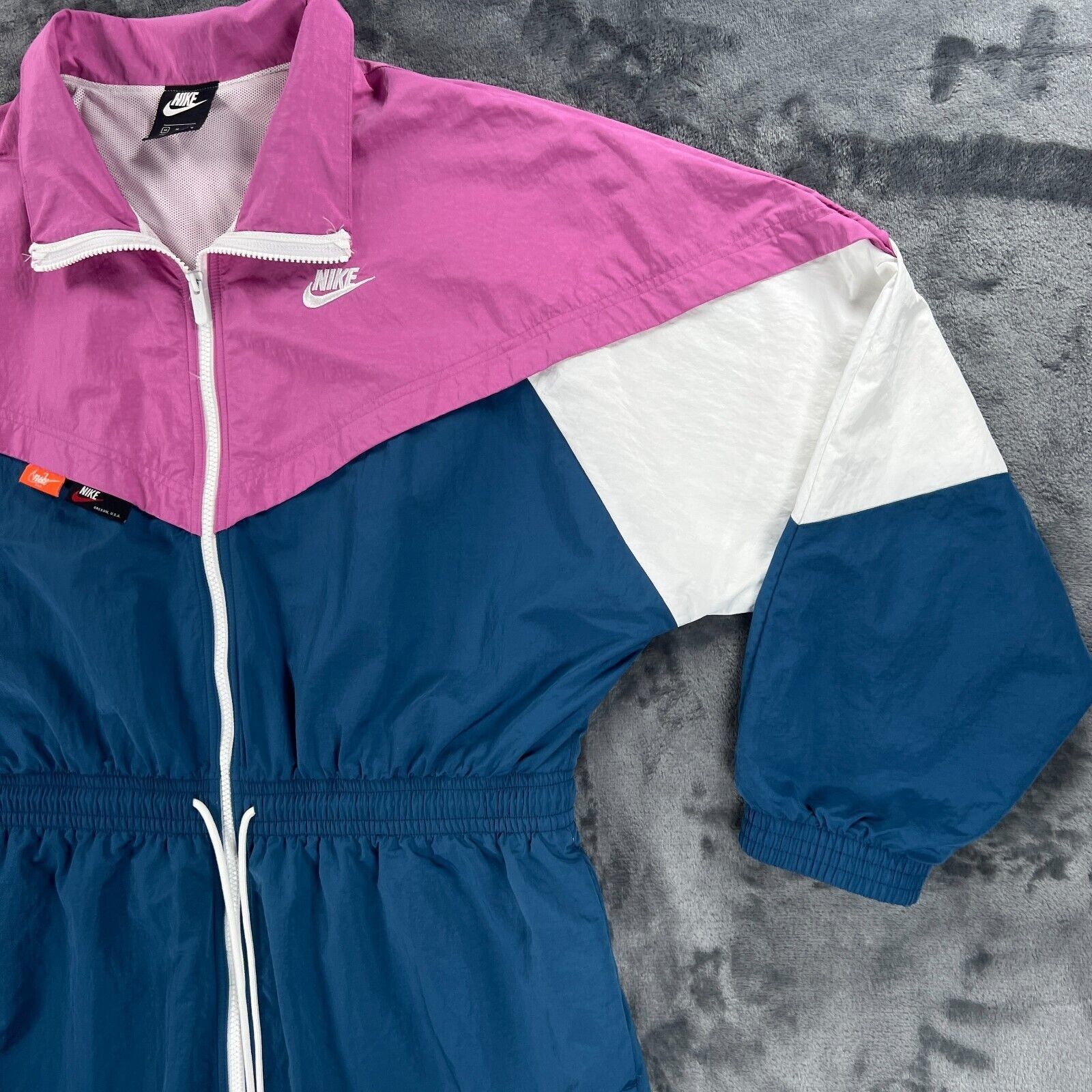Nike Nike Icon Clash Track Windbreaker Jacket Women M Blue Pink V Size M / US 6-8 / IT 42-44 - 9 Thumbnail