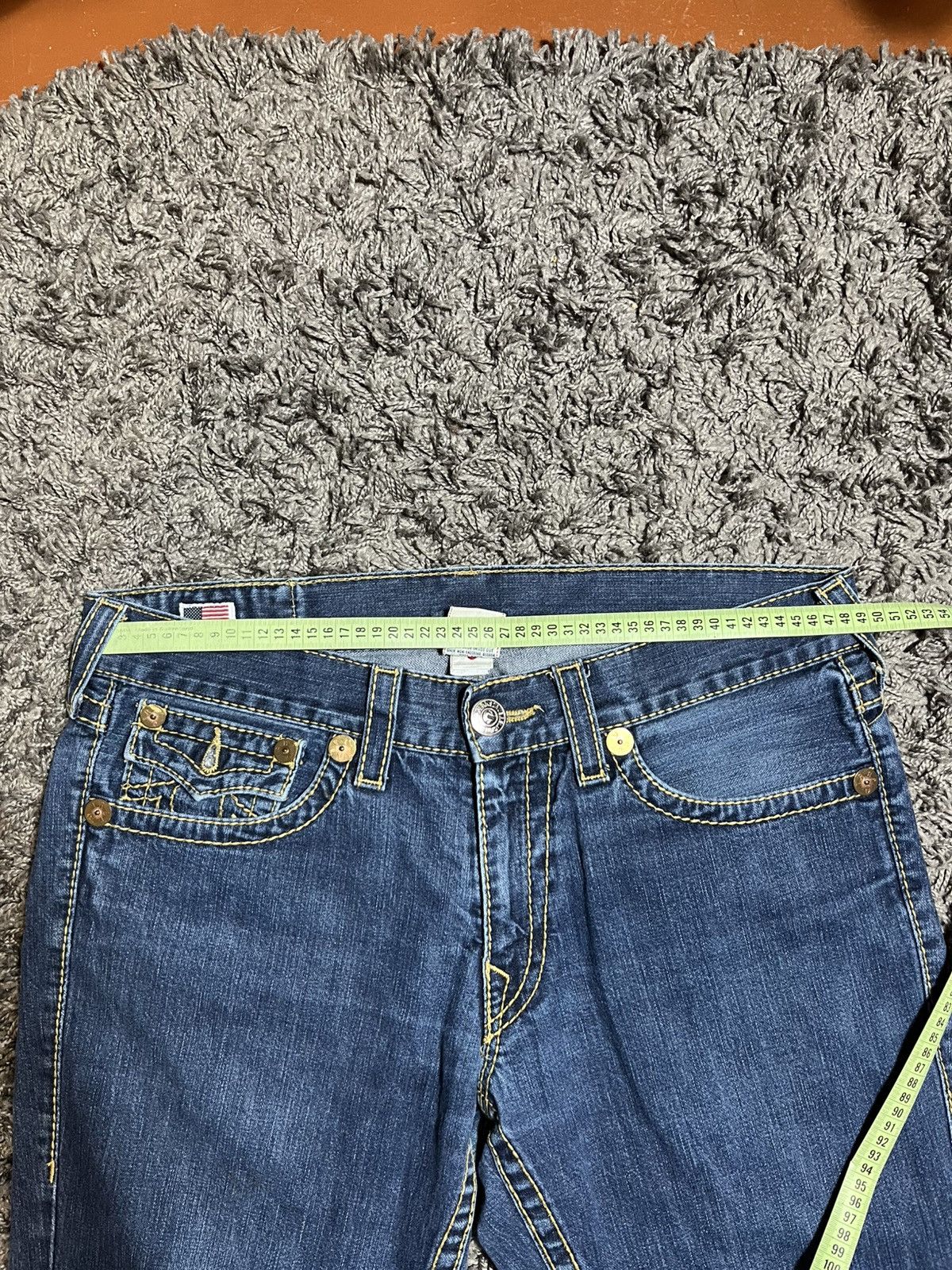 True Religion TRUE RELIGION BAGGY Y2K JEANS Size US 36 / EU 52 - 13 Thumbnail