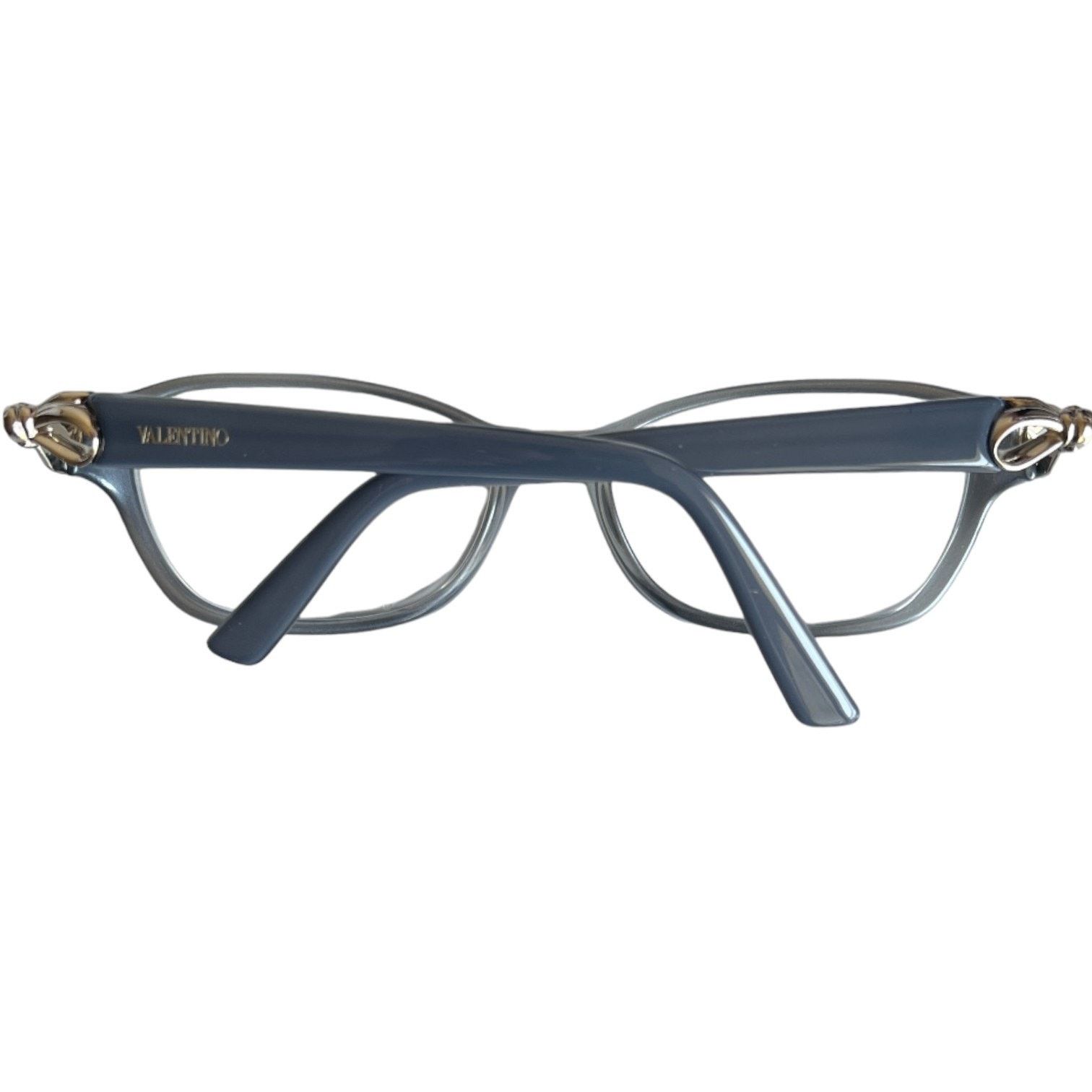 Versace VALENTINO V2621 51-16-125 Blue Eyeglasses Frames Size ONE SIZE - 3 Thumbnail