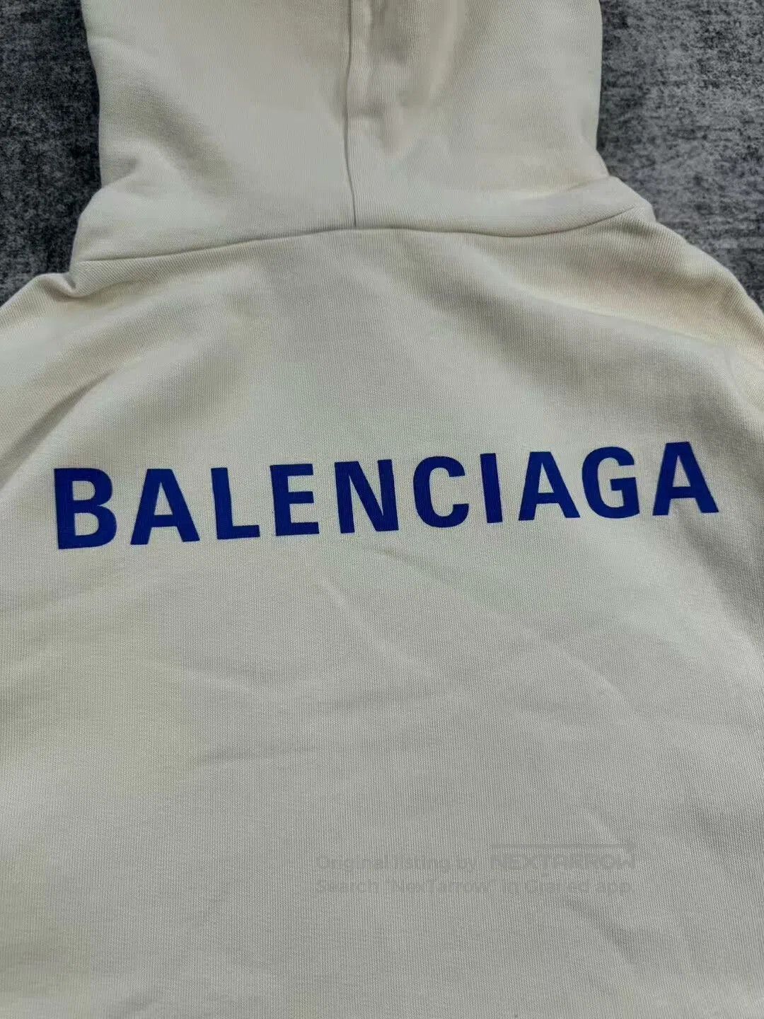 Balenciaga balenciaga logo hoodie in ivory color. Size US XS / EU 42 / 0 - 2 Thumbnail