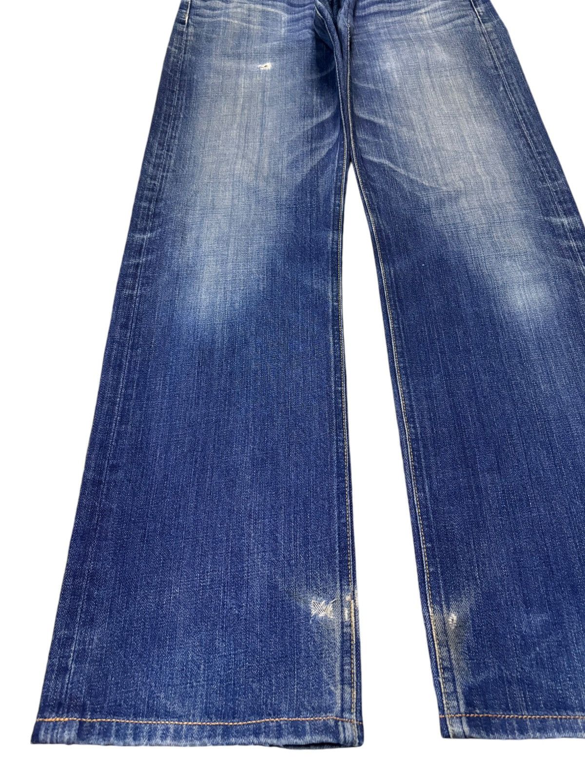 Paul Smith Vintage Paul Smith Mud Wash Distressed Loose Jeans Size US 31 - 6 Thumbnail