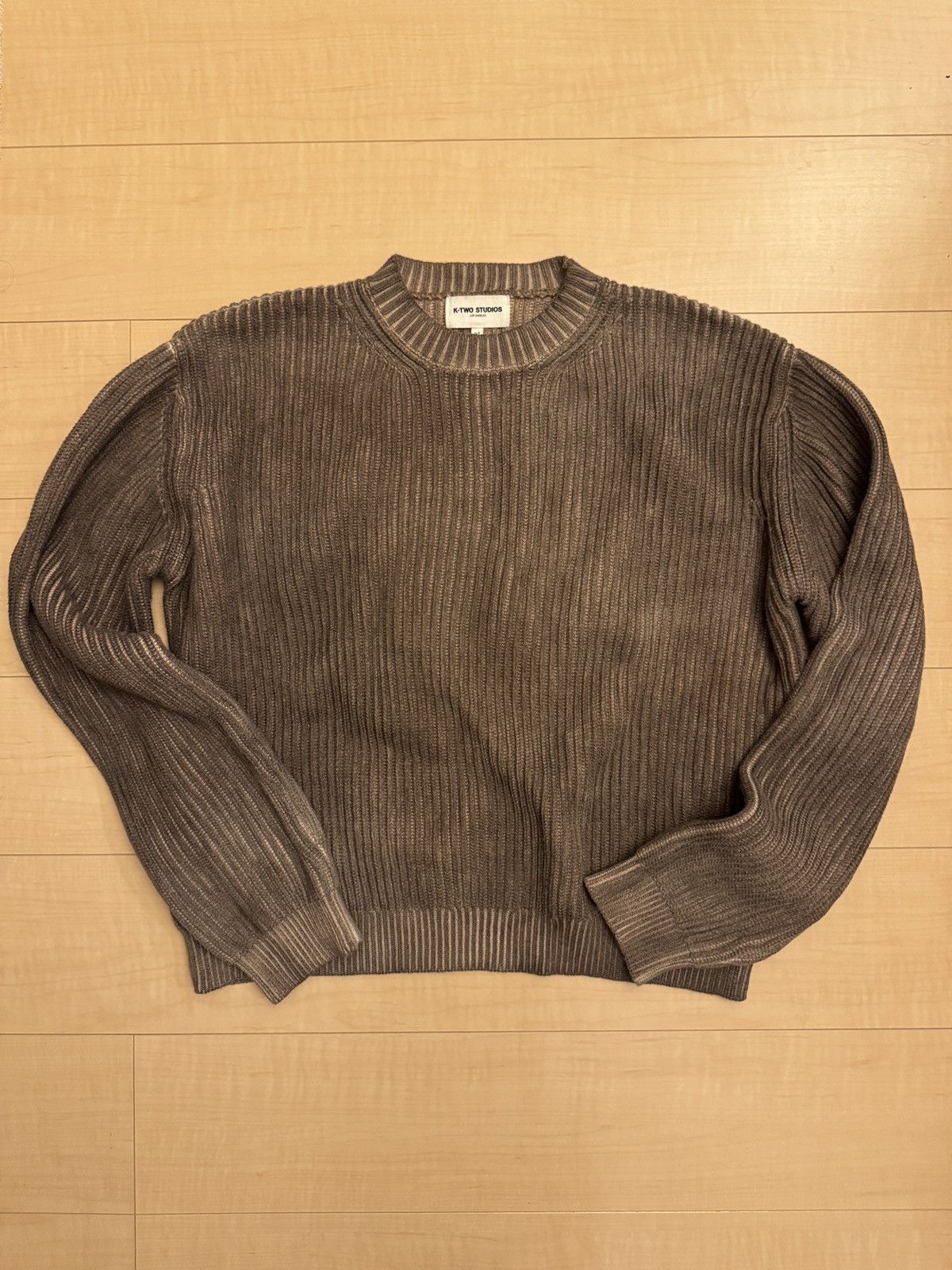 その他ブランド / K-TWO STUDIOS/ニット・セーター(厚手)/M/コットン/BRW/無地 K-Two Studios Clothing: Curated Shirts, Jeans, Shoes & More | Grailed