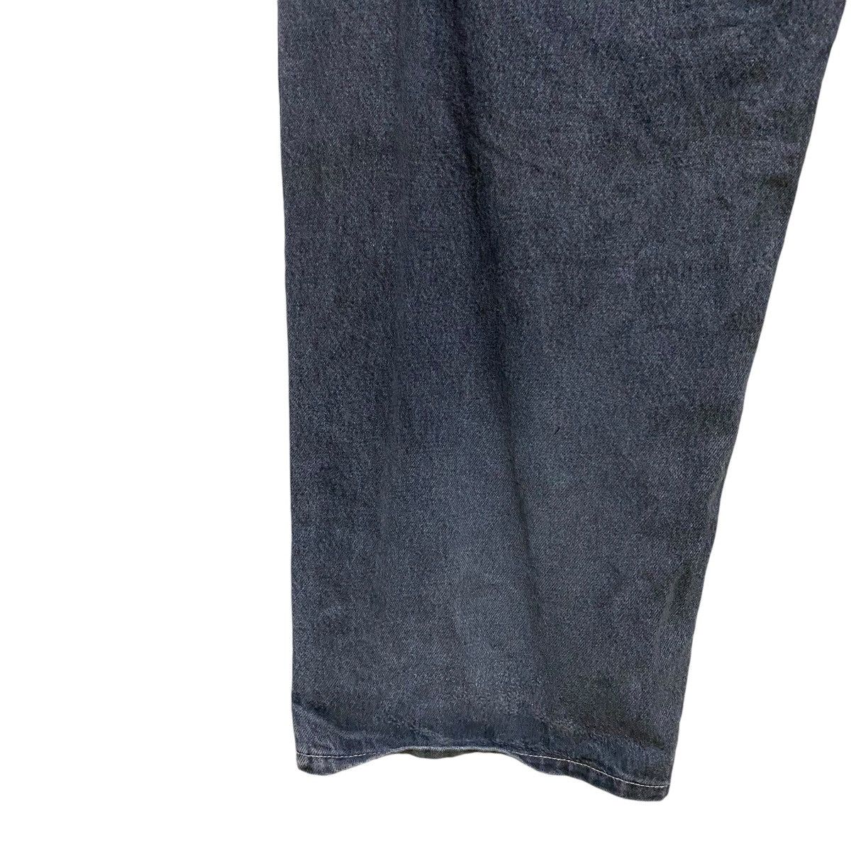 Pelle Pelle Vintage Y2K Pelle Pelle Black Denim Baggy Jeans Size US 38 / EU 54 - 13 Thumbnail