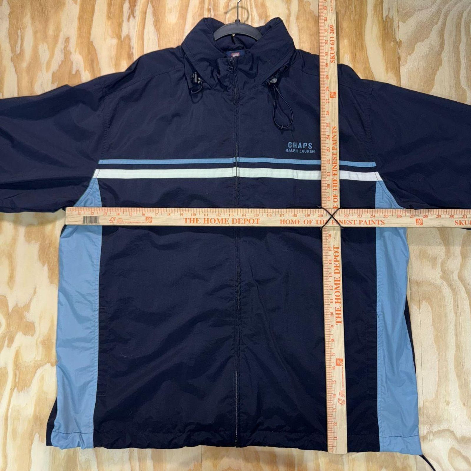 Chaps Vintage y2k chaps ralph lauren 90s / 00s windbreaker jacket Size US XL / EU 56 / 4 - 4 Thumbnail
