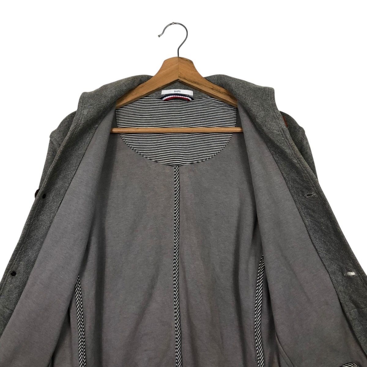 SHIPS 🔥VINTAGE CARDIGAN LIGHT JACKET SHIPS JAPAN ISSEY MIYAKE Size US L / EU 52-54 / 3 - 16 Thumbnail