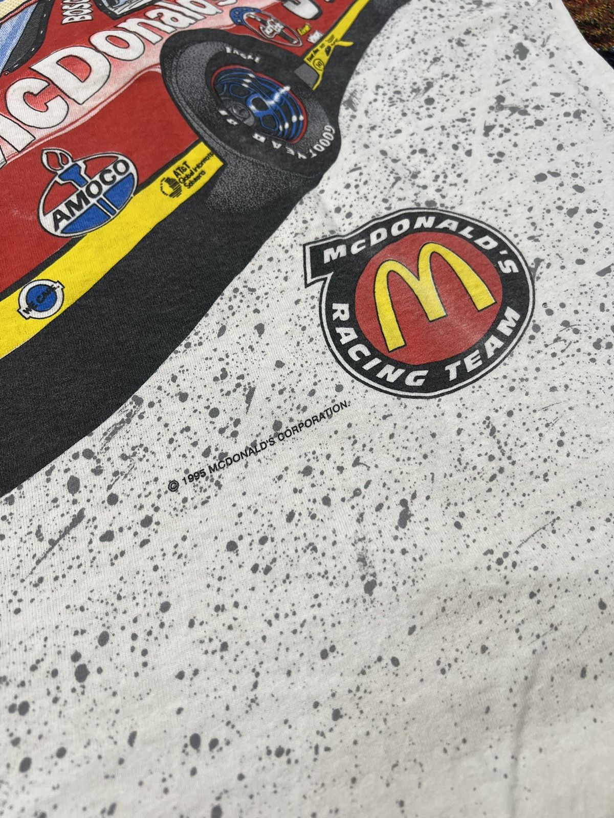 NASCAR Vintage NASCAR Bill Elliott McDonalds AOP Tee Size US XL / EU 56 / 4 - 5 Thumbnail