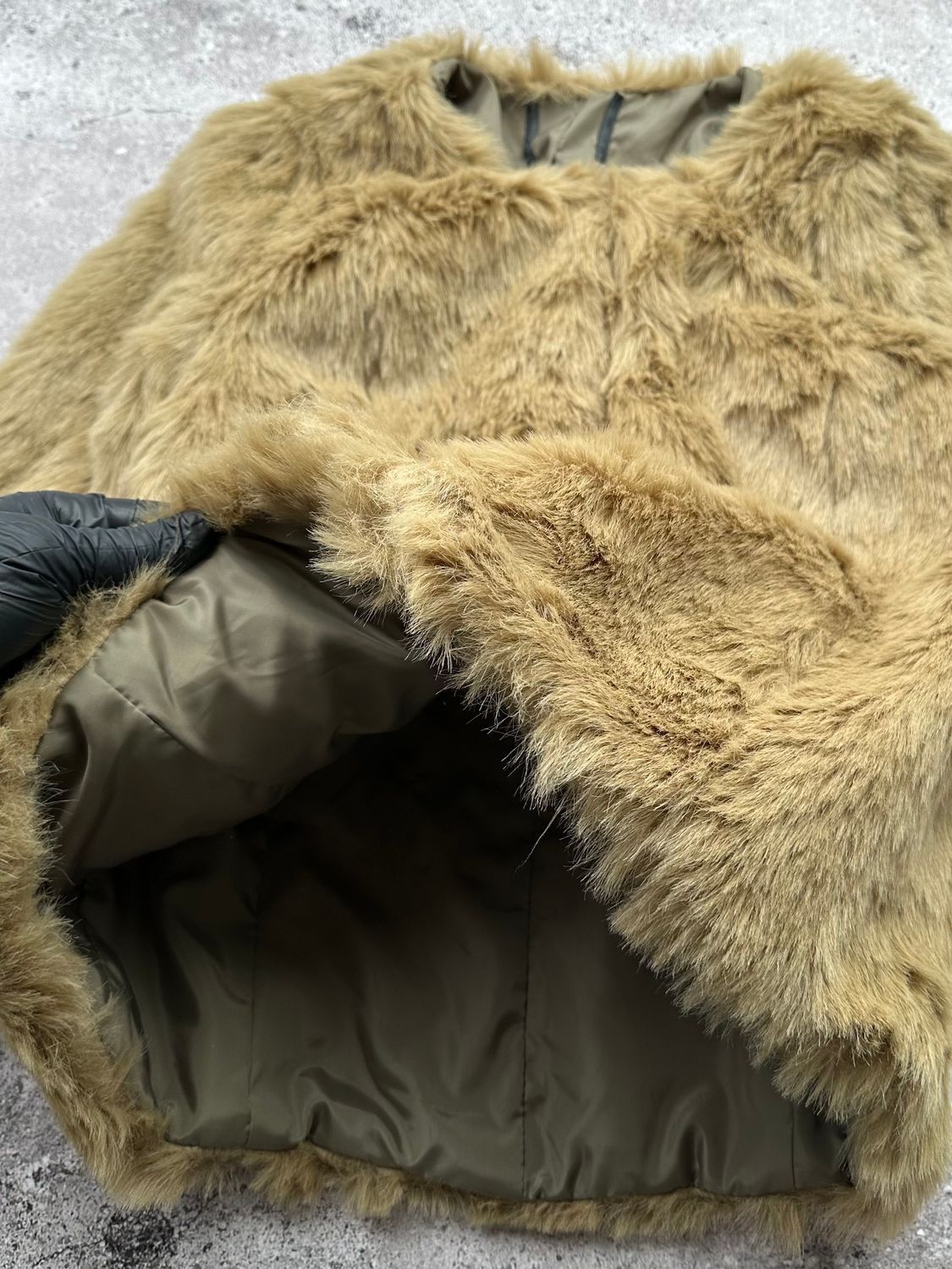 Vintage Vintage Faux Fur Jacket C88(V166) Size XS / US 0-2 / IT 36-38 - 4 Thumbnail