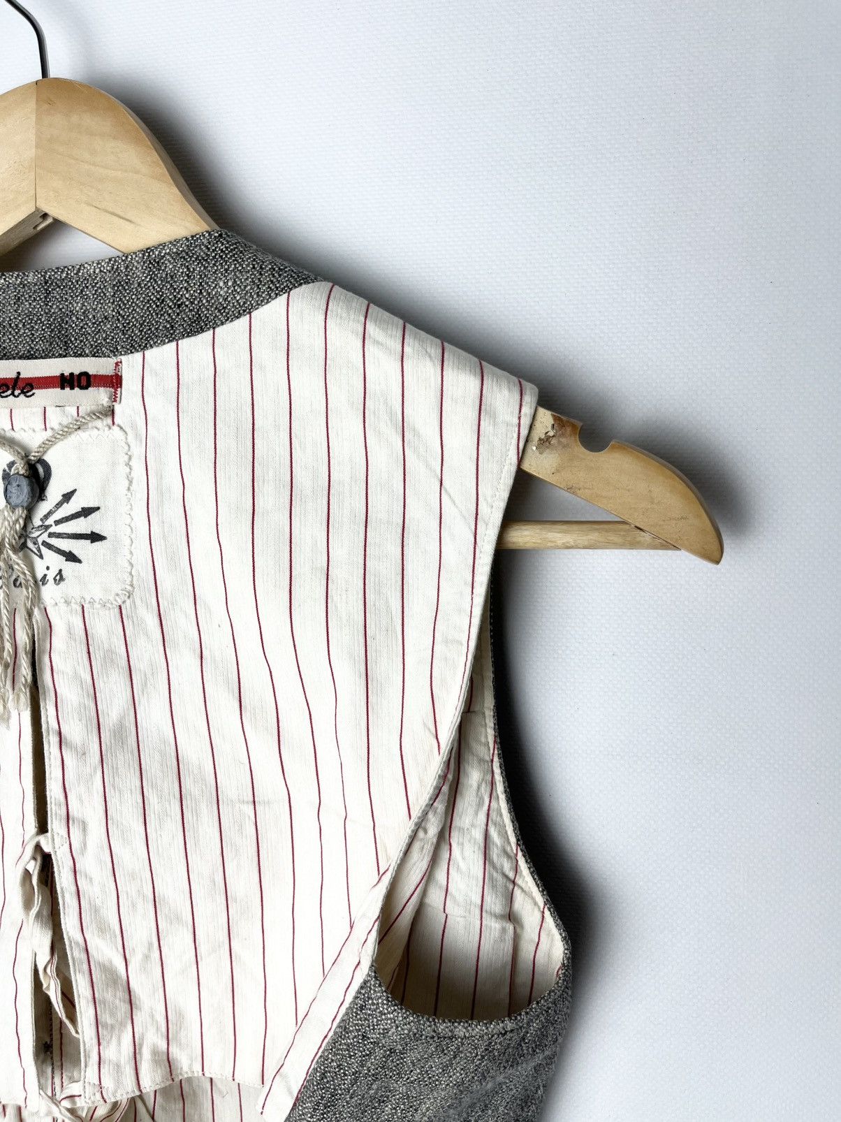 Jean Paul Gaultier Archival Jean Paul Gaultier SS 1990 Linen Vest Size US S / EU 44-46 / 1 - 9 Thumbnail