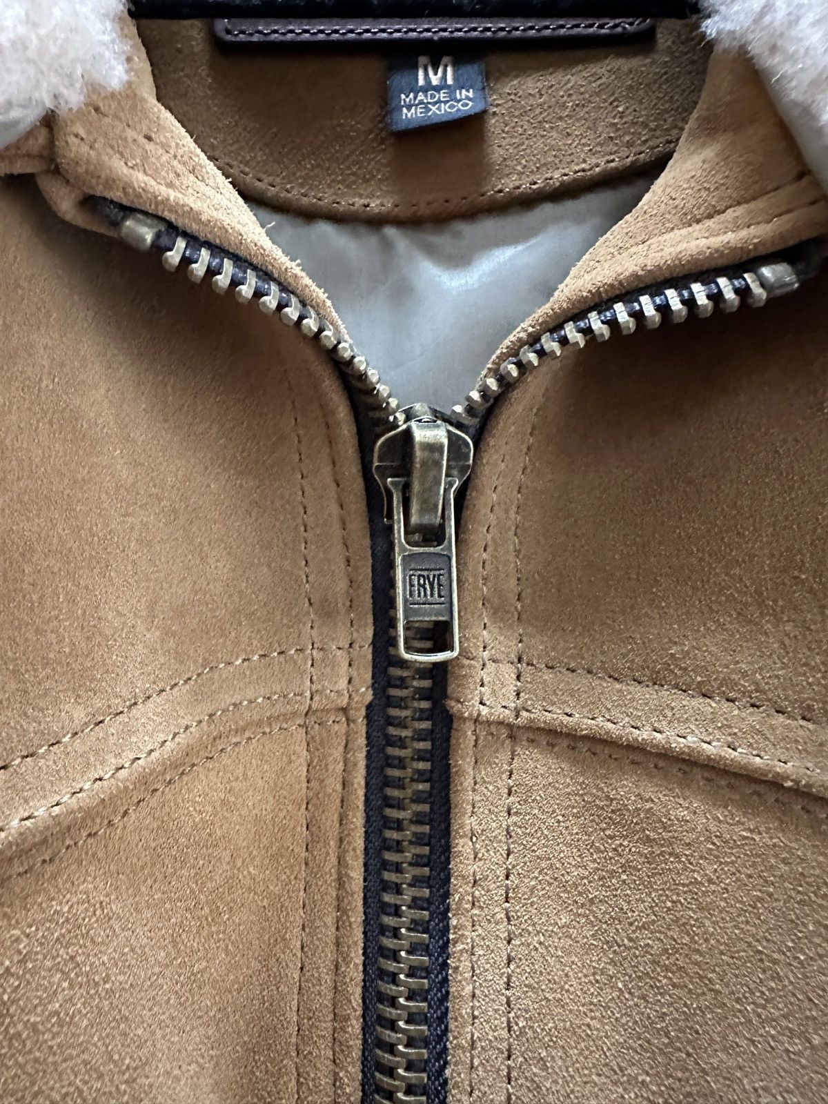 Frye Suede Shearling Bomber Size US S / EU 44-46 / 1 - 5 Thumbnail