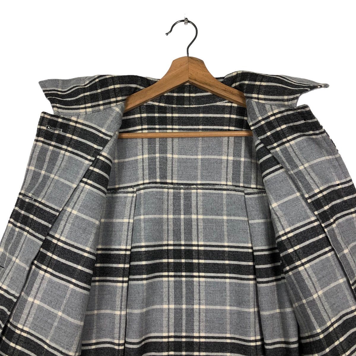 Japanese Brand 🔥90’s Vintage Flannel Shirt Jacket Gu Japan Tartan Design Size US L / EU 52-54 / 3 - 11 Thumbnail