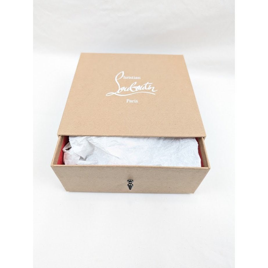 Christian Louboutin o1rshd1 Size: 90 / Calf Happy Rui CL Logo Belt in Loubi Size 34 - 22 Thumbnail