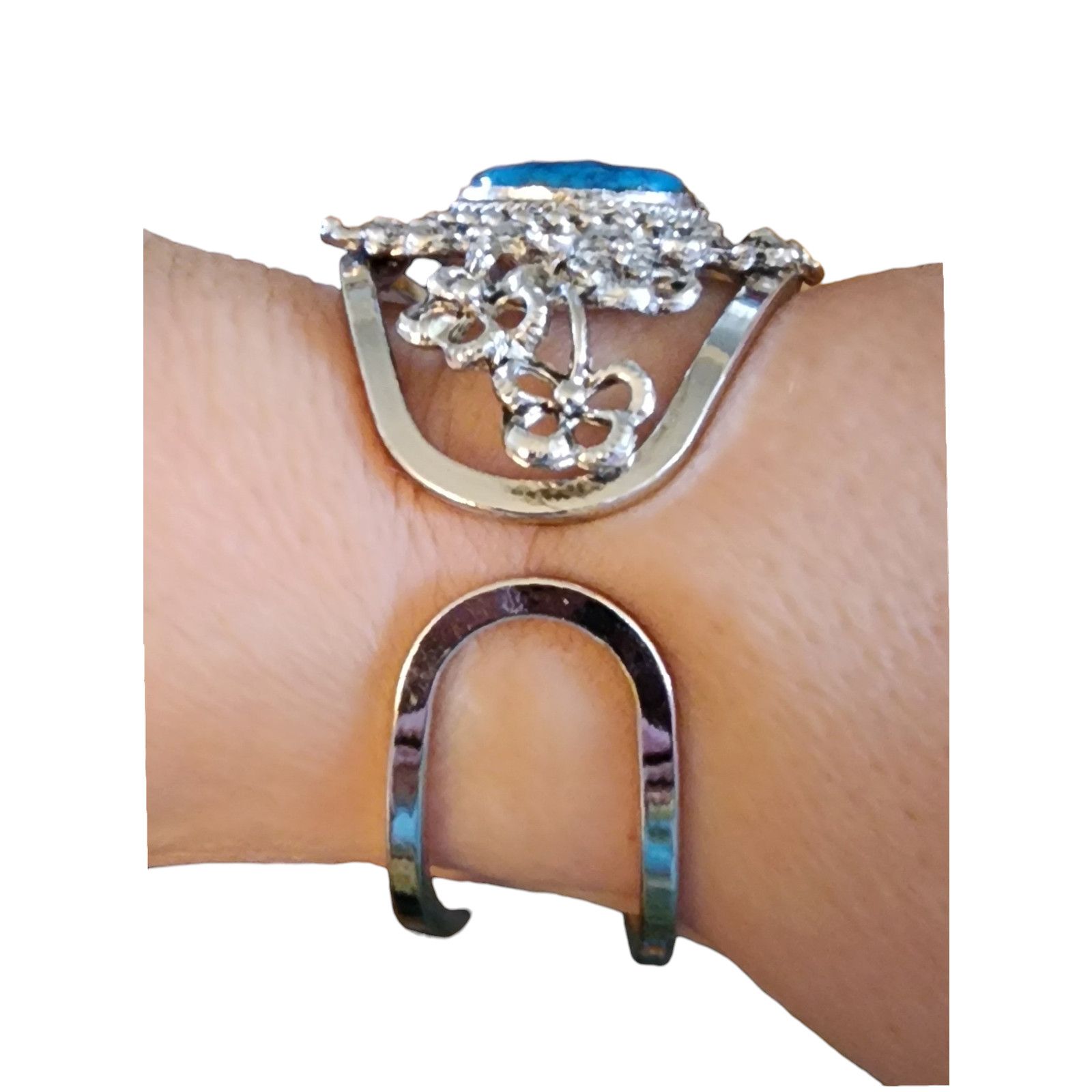 Other Vintage hinge southwestern style cuff bracelet Size ONE SIZE - 4 Thumbnail