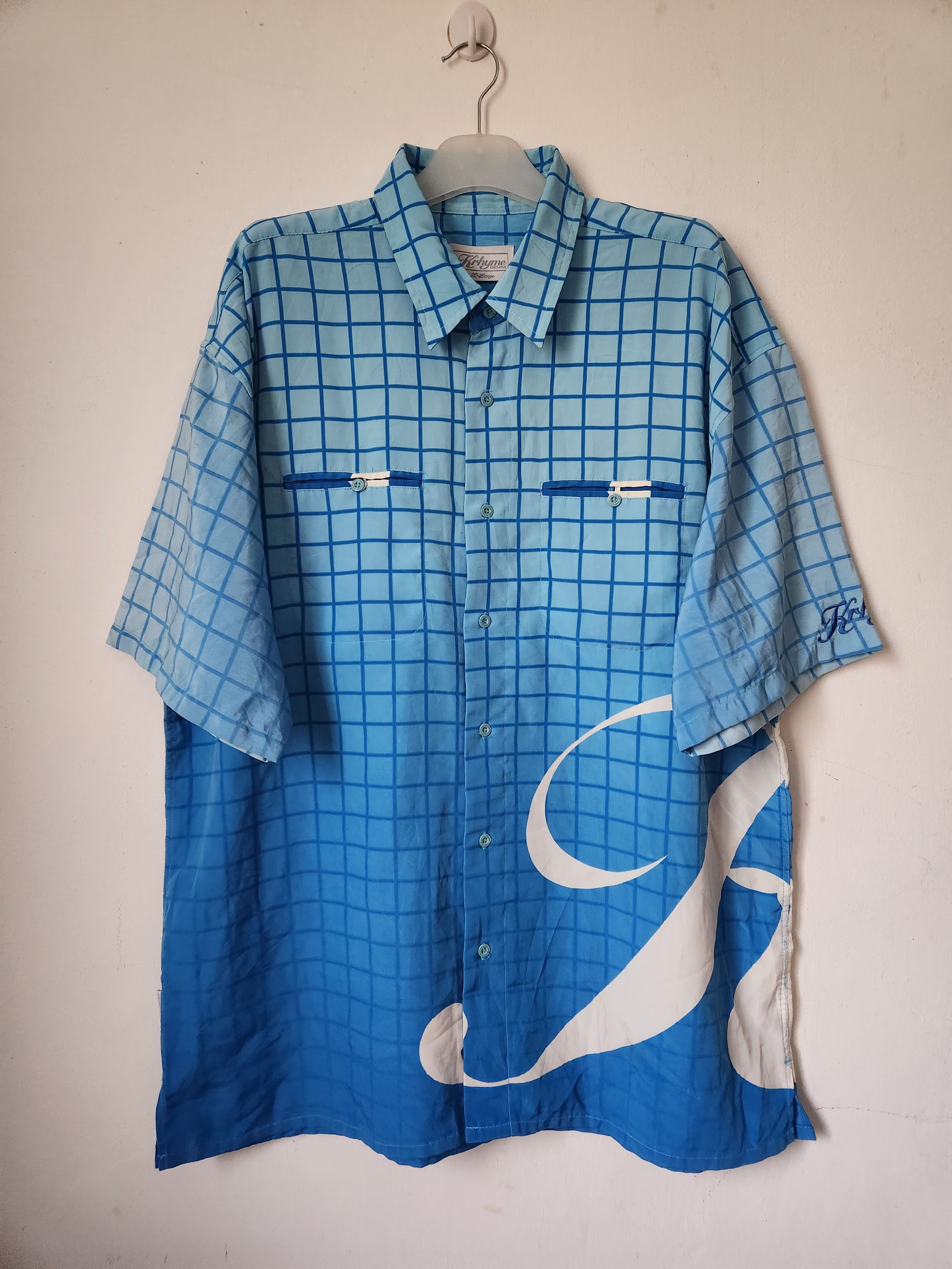 Denime Japanese Krhyme Denime Blue Shirt Size US XL / EU 56 / 4 - 1 Thumbnail