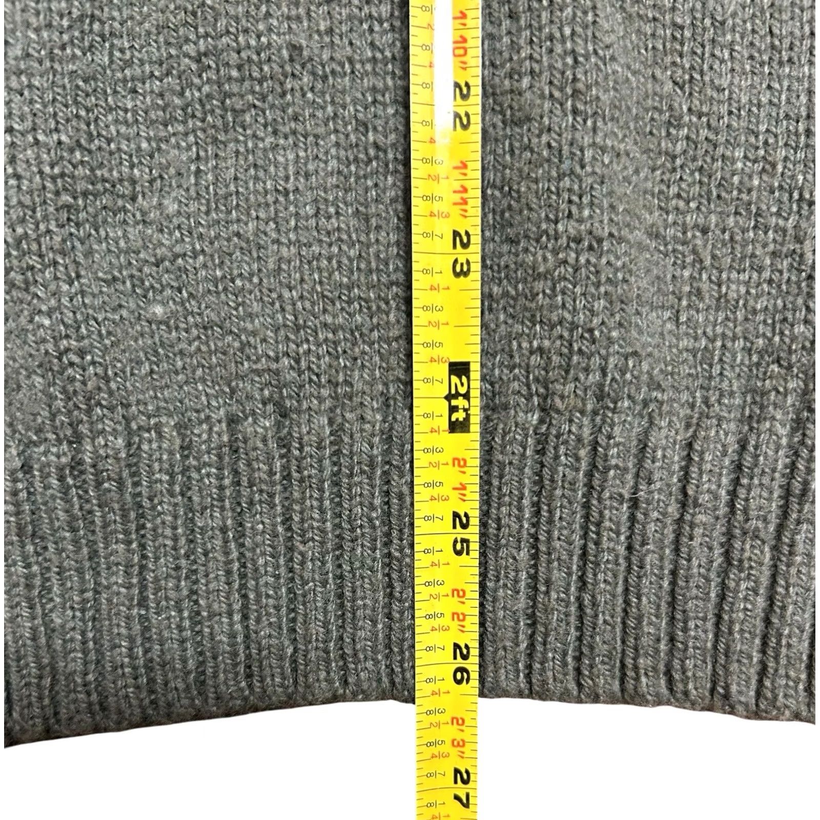 Vintage VINTAGE Old Navy Gray Yellow Blue Striped Knit Sweater 6% Wool Blend Size 2XL Mens Size US XXL / EU 58 / 5 - 7 Thumbnail