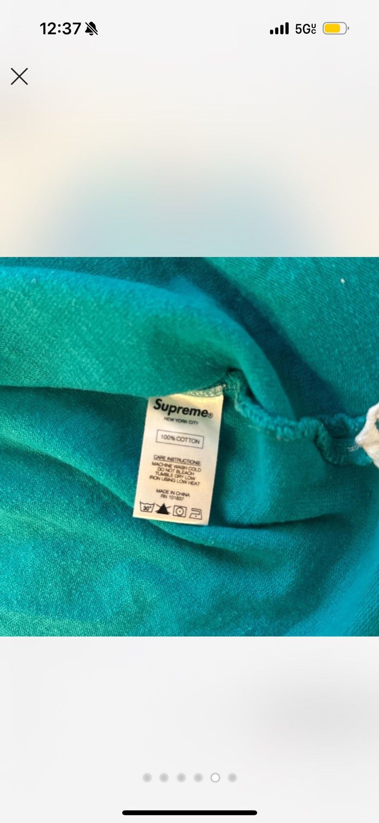 Playboy × Supreme Supreme x Playboy Rugby long sleeve Size US M / EU 48-50 / 2 - 5 Thumbnail