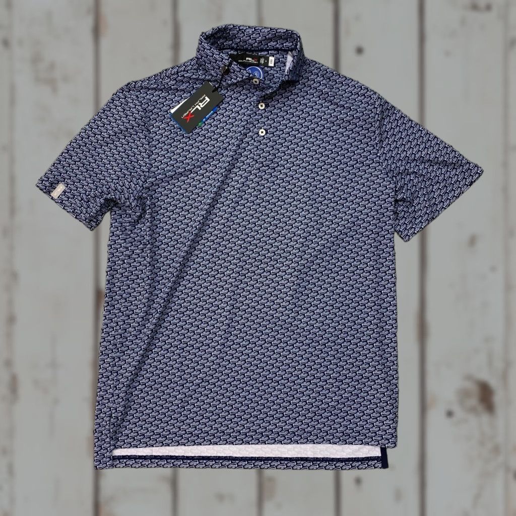 RLX Ralph Lauren RLX Ralph Lauren Performance Polo Shirt Mens M Multicolor Printed AOP Polo Shirt Golf Mens Size US M / EU 48-50 / 2 - 1 Thumbnail