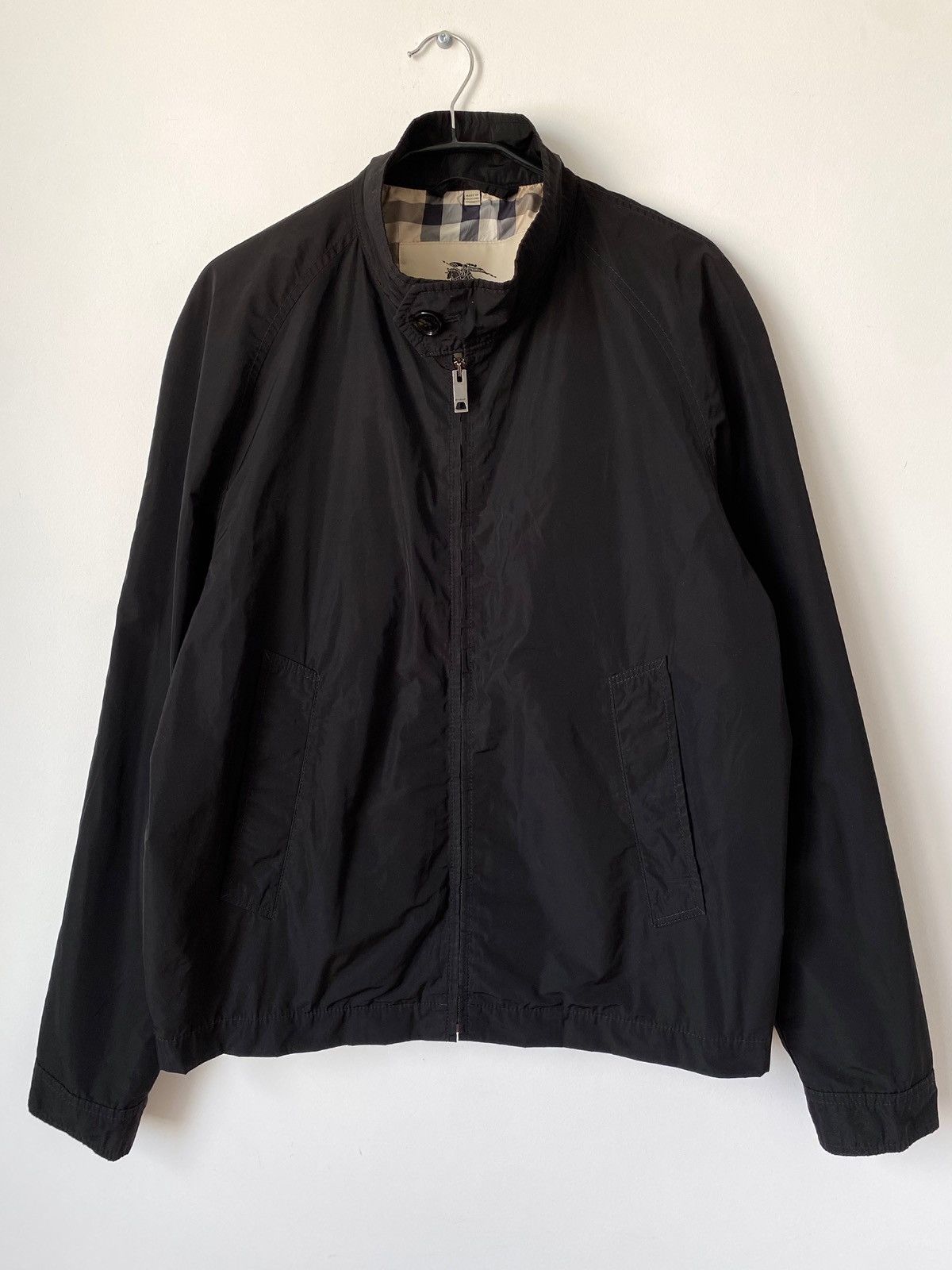 Burberry Burberry Black Windproof/Waterproof Jacket, Size:XL Size US XL / EU 56 / 4 - 1 Thumbnail