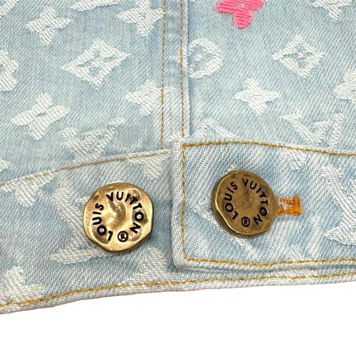 Louis Vuitton × Tyler The Creator Louis Vuitton X Tyler The Creator 52 Monogram Denim Jacket Size US L / EU 52-54 / 3 - 5 Thumbnail