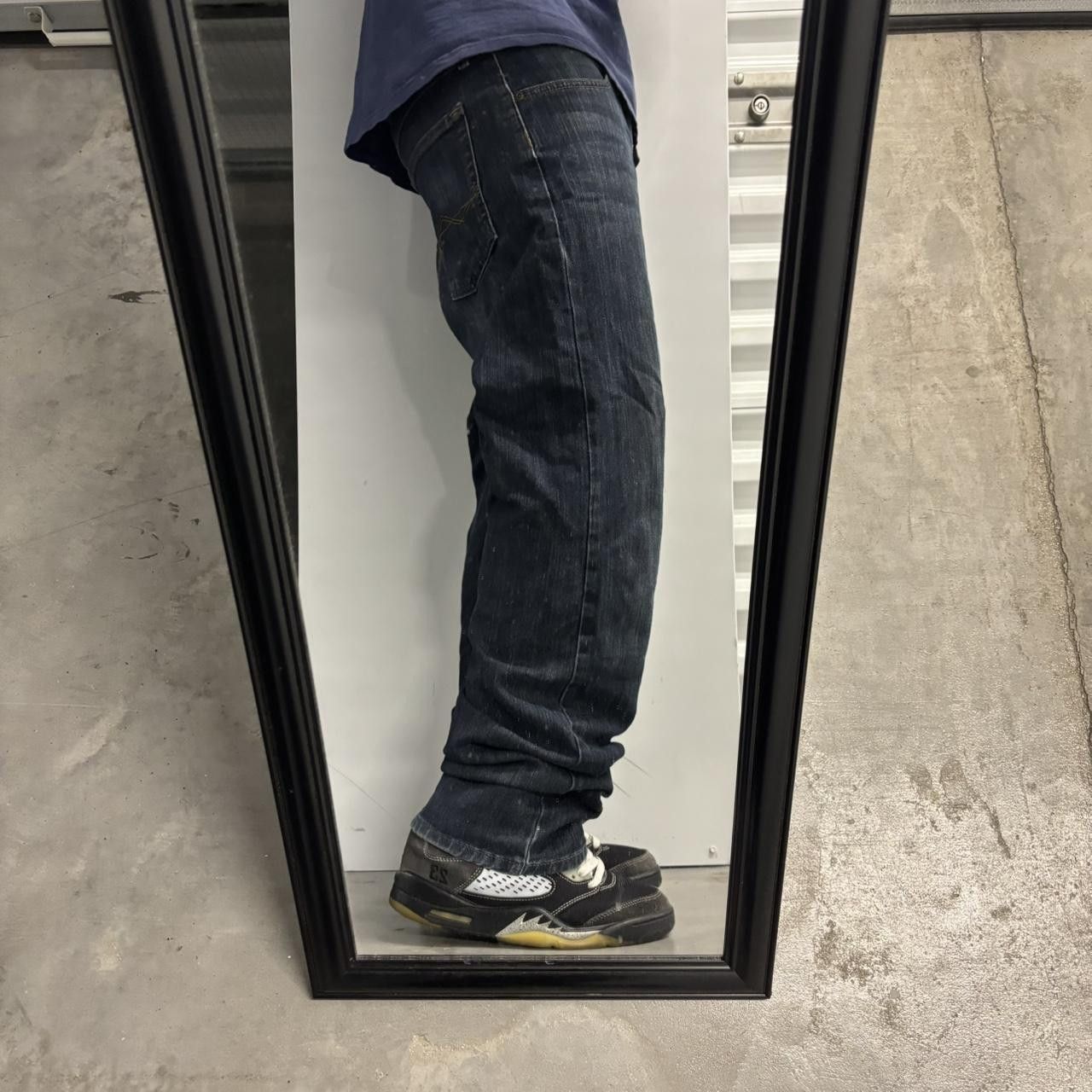 Vintage Crazy Vintage Y2K/2000s Grunge Dark Wash Denim Jeans! 33x30 Size US 33 - 2 Thumbnail