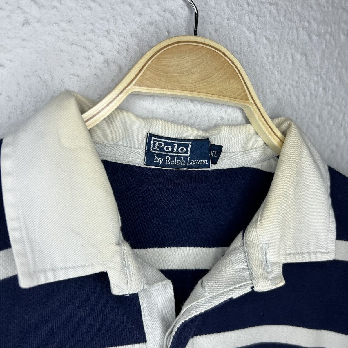 Polo Ralph Lauren Vintage Ralph Lauren Polo Rugby Longsleeve Sweatshirt Size US XL / EU 56 / 4 - 5 Thumbnail