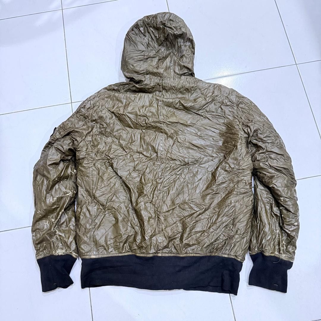 Stone Island 🔥 RARE ! STONE ISLAND MUSSOLA GOMMATA JACKET DISTRESSED Size US XL / EU 56 / 4 - 12 Thumbnail