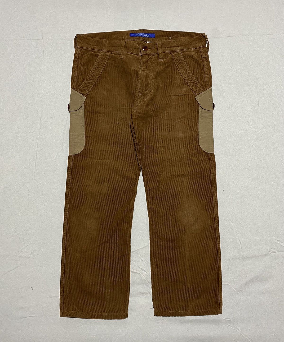 Junya Watanabe Junya Watanabe Man Comme des Garcons Corduroy Cargo Pants Size US 33 - 1 Thumbnail