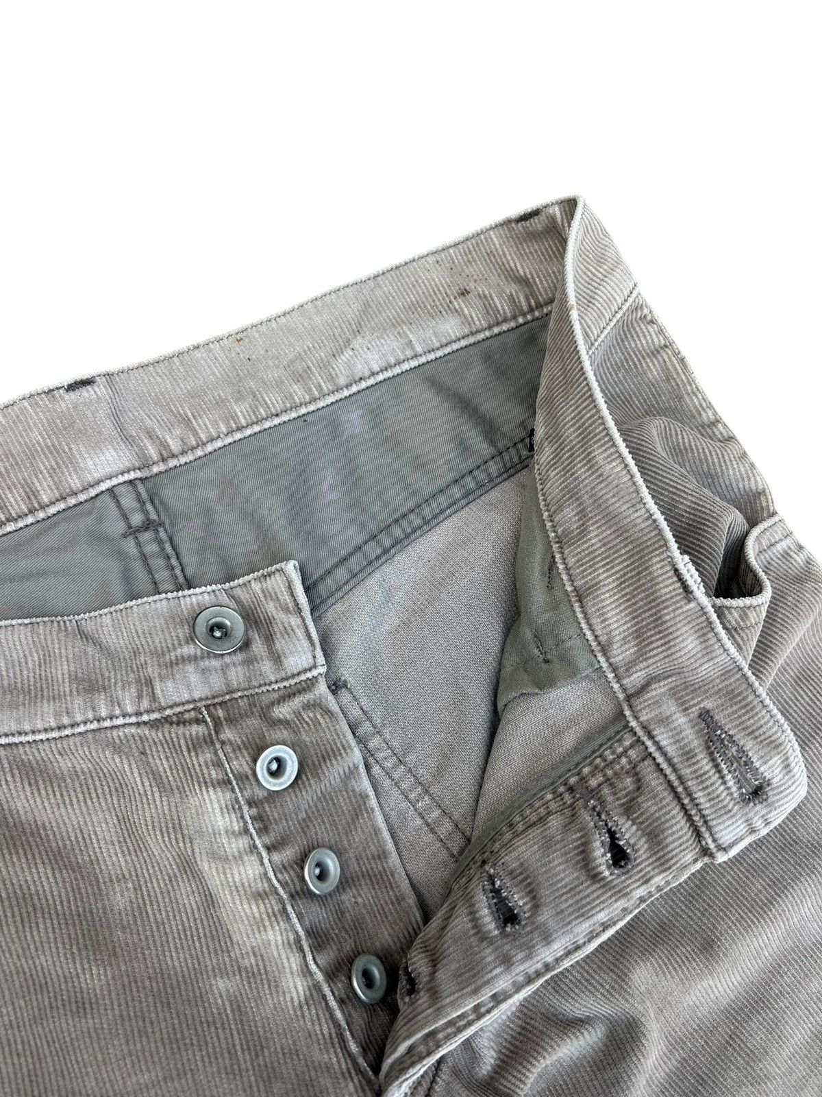 Kazuyuki Kumagai Attachment Attachment Japan Faded Stains Corduroy Bootcut Jeans Size US 30 / EU 46 - 7 Thumbnail