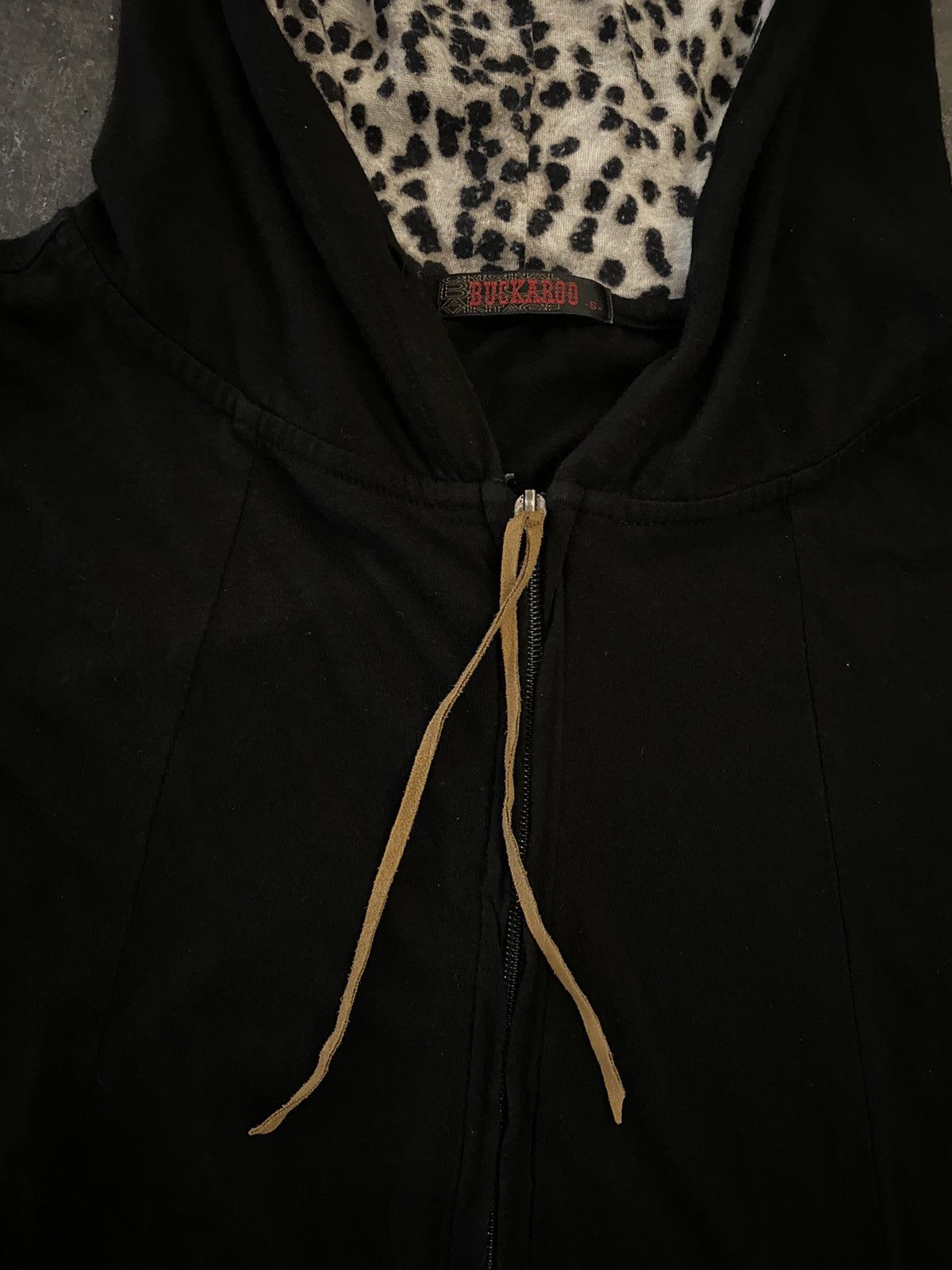 If Six Was Nine Y2k Buckaroo Jeans Hooded leopard ifsixwasnine punk style Size US S / EU 44-46 / 1 - 2 Thumbnail