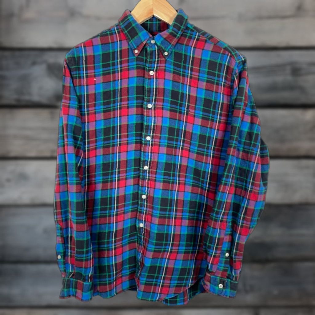 Ralph Lauren Ralph Lauren Shirt Men's XL Red Plaid Flannel Lightweight Classic Fit Size US XL / EU 56 / 4 - 1 Thumbnail