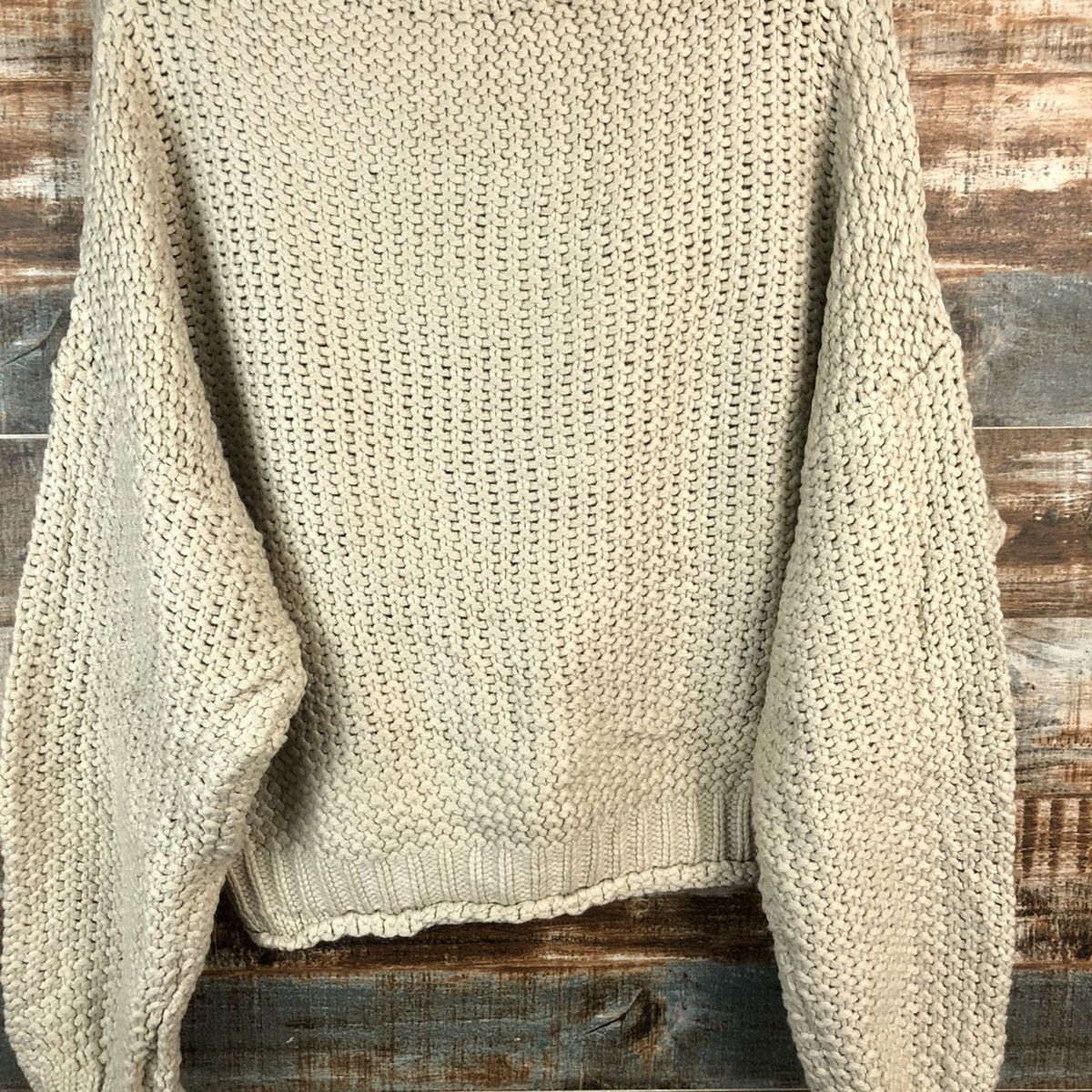Aran Isles Knitwear La Hemme Turtle Neck cable crochet Knitwear #A2488 Size US M / EU 48-50 / 2 - 6 Thumbnail