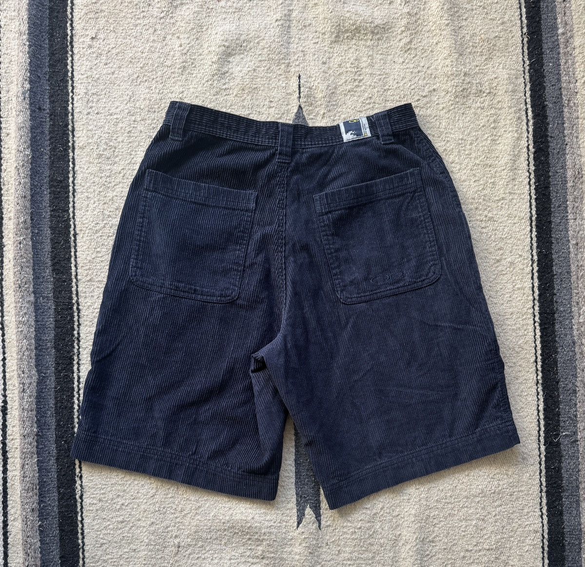Ocean Pacific Vintage 90s OP Ocean Pacific Corduroy Baggy Shorts 32W Size US 32 / EU 48 - 8 Thumbnail