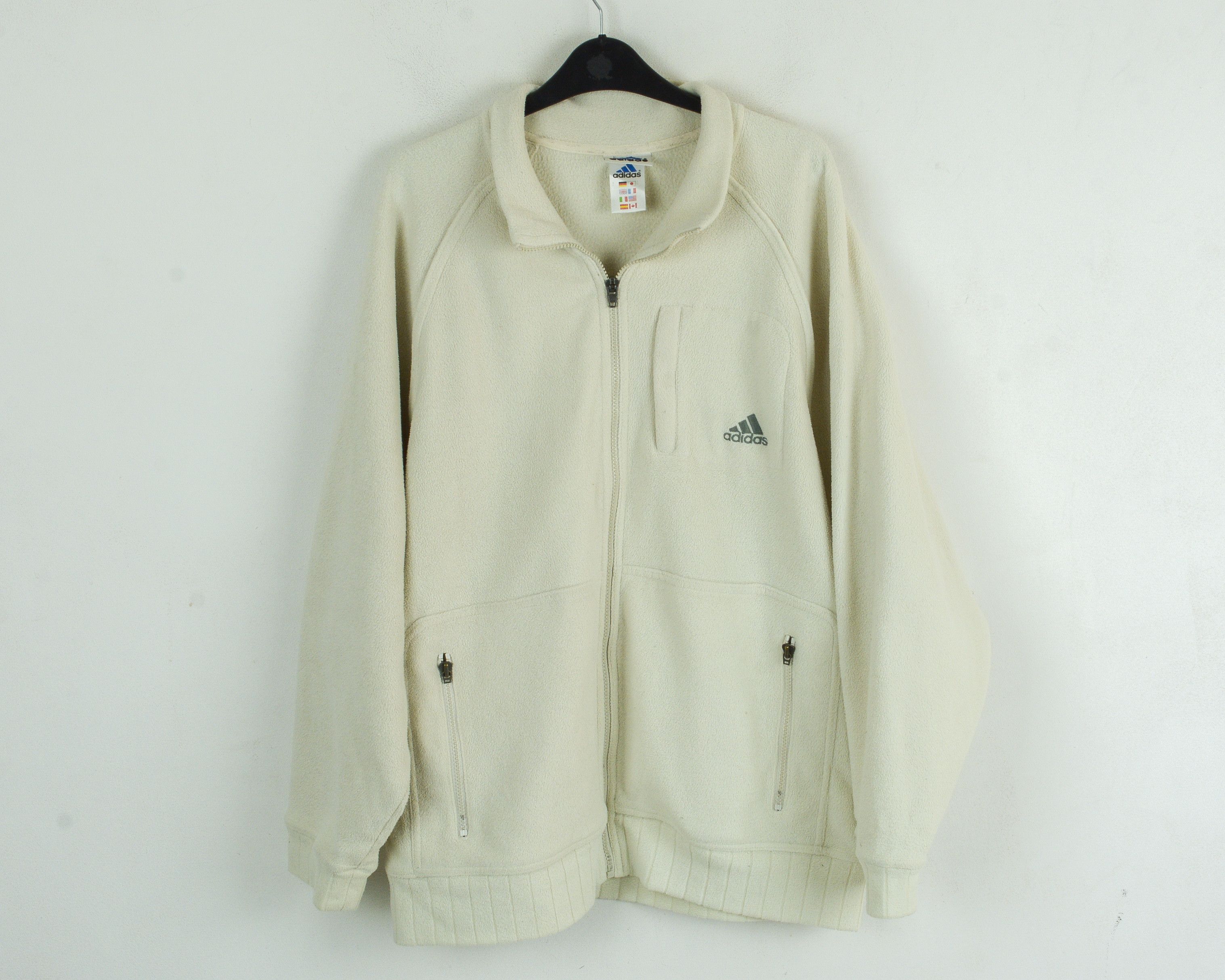 Adidas Climawarm Men L Fleece Jumper Jacket Sweatshirt UK 40/42 Top Size US L / EU 52-54 / 3 - 2 Thumbnail