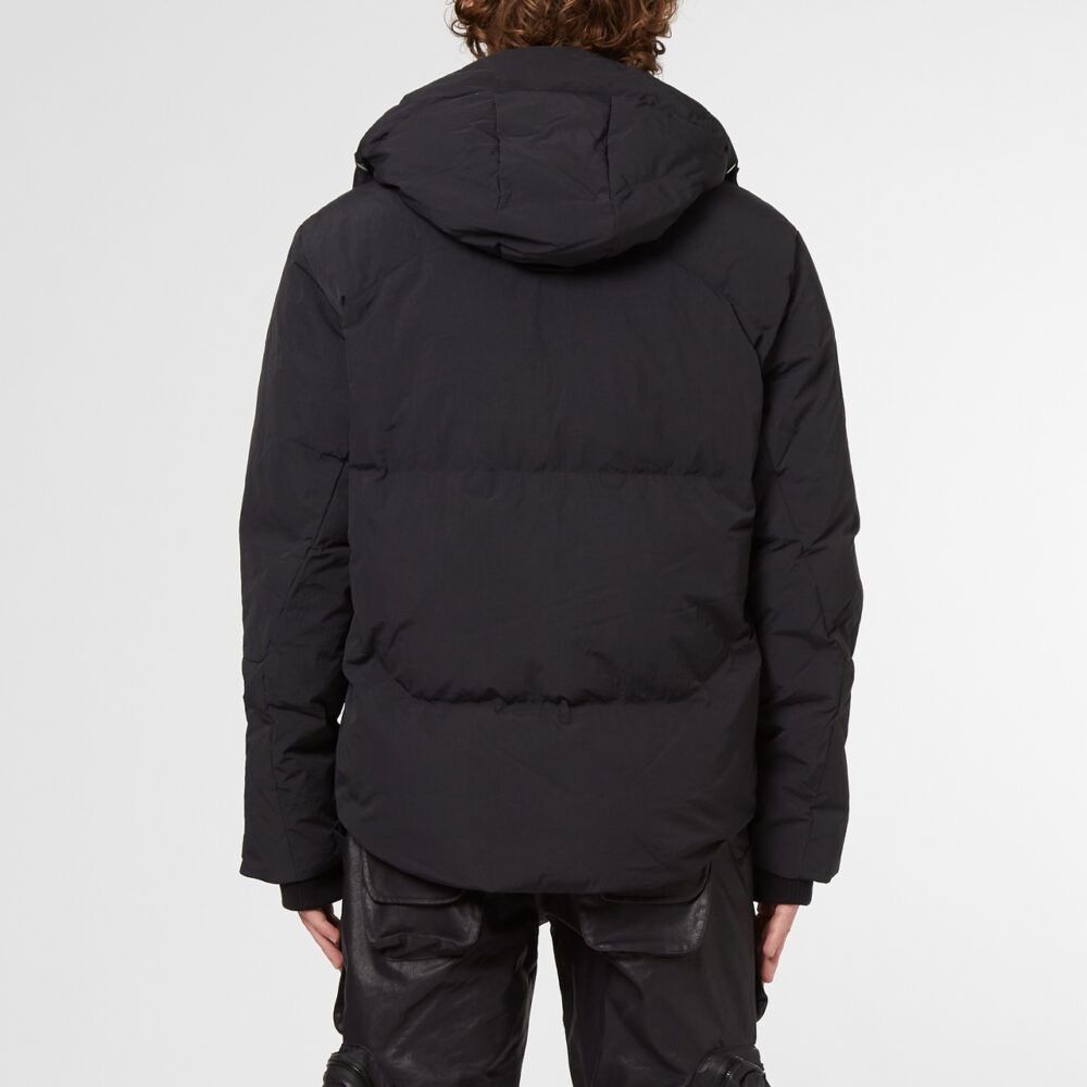 Other JG1 Black Detachable Hood Double Zip Puffer Down Jacket Sz L Size US L / EU 52-54 / 3 - 2 Thumbnail