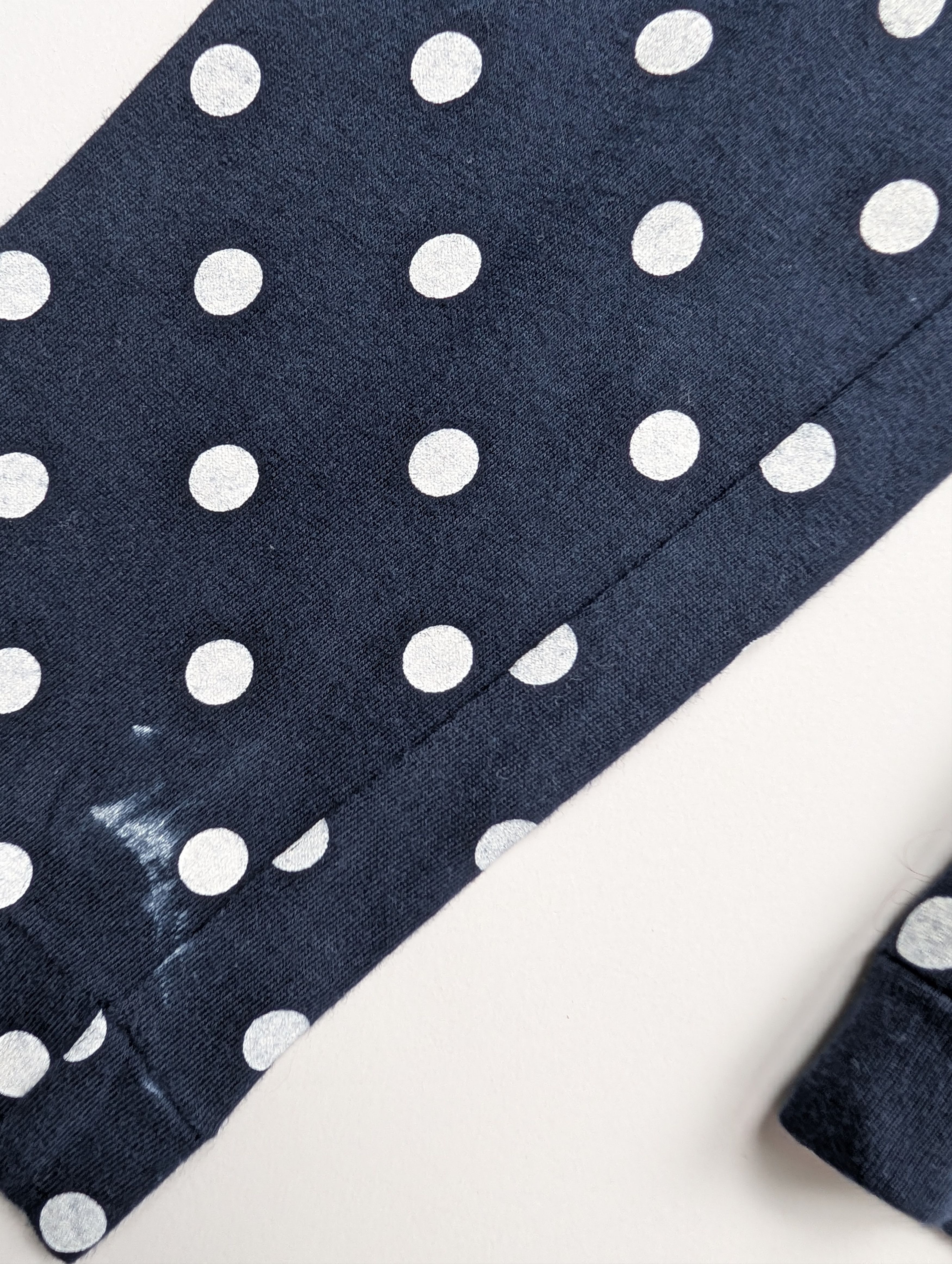 Comme des Garcons PLAY Play By Comme Des Garcons Navy Polkadot Long Sleeve Top Size S / US 4 / IT 40 - 5 Thumbnail