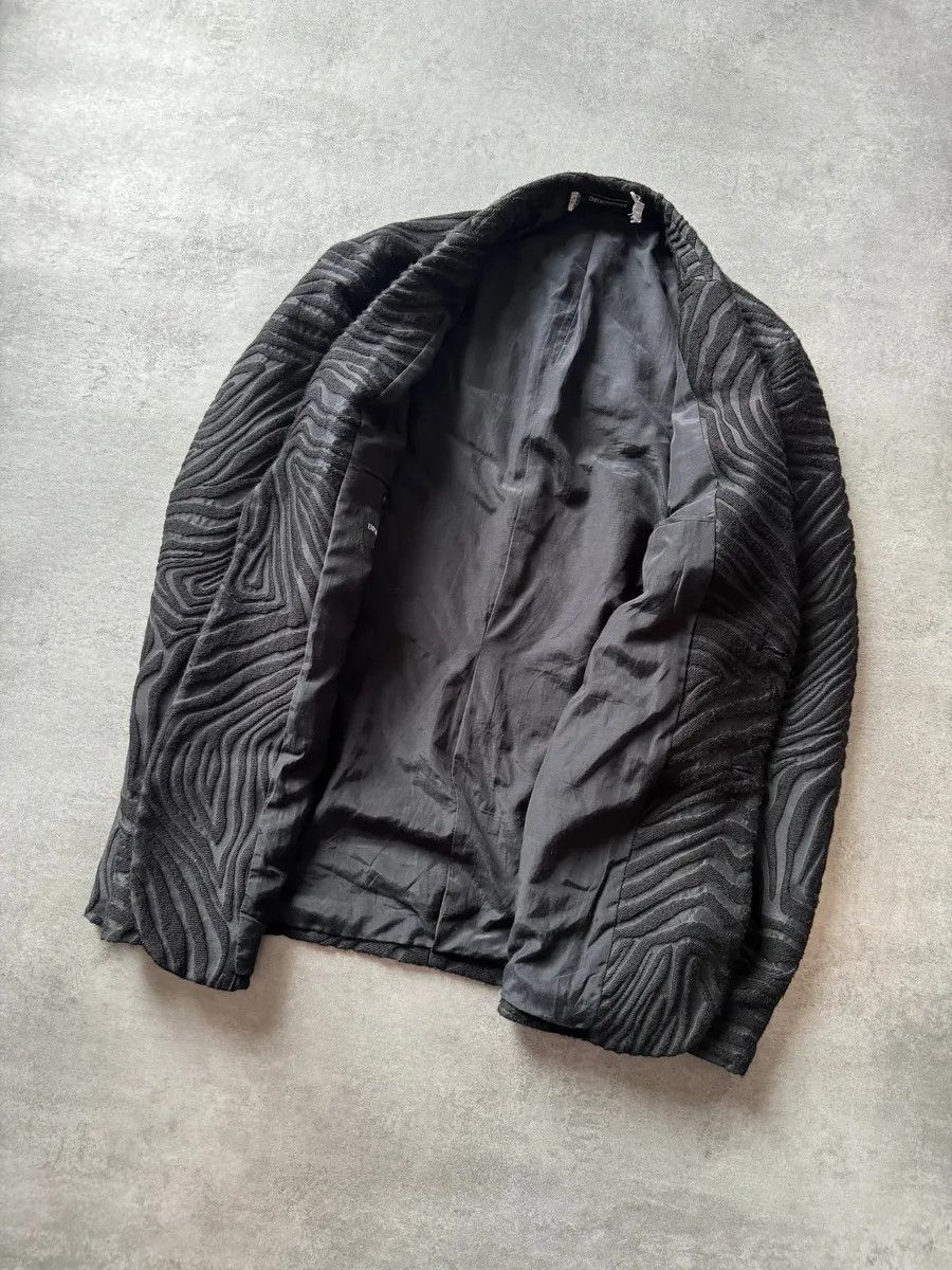 Emporio Armani AW2019 Emporio Armani Psychadelic Brut 3D Blazer Size 44R - 6 Thumbnail