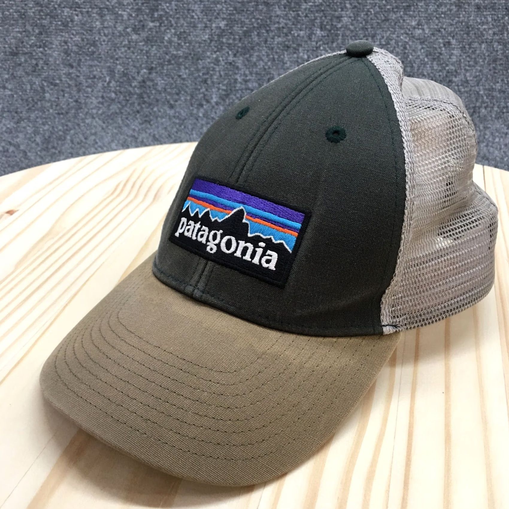 Patagonia Patagonia Trucker Hat Mens Brown OS Adjustable Curved Brim Embroidered Logo Size ONE SIZE - 2 Thumbnail