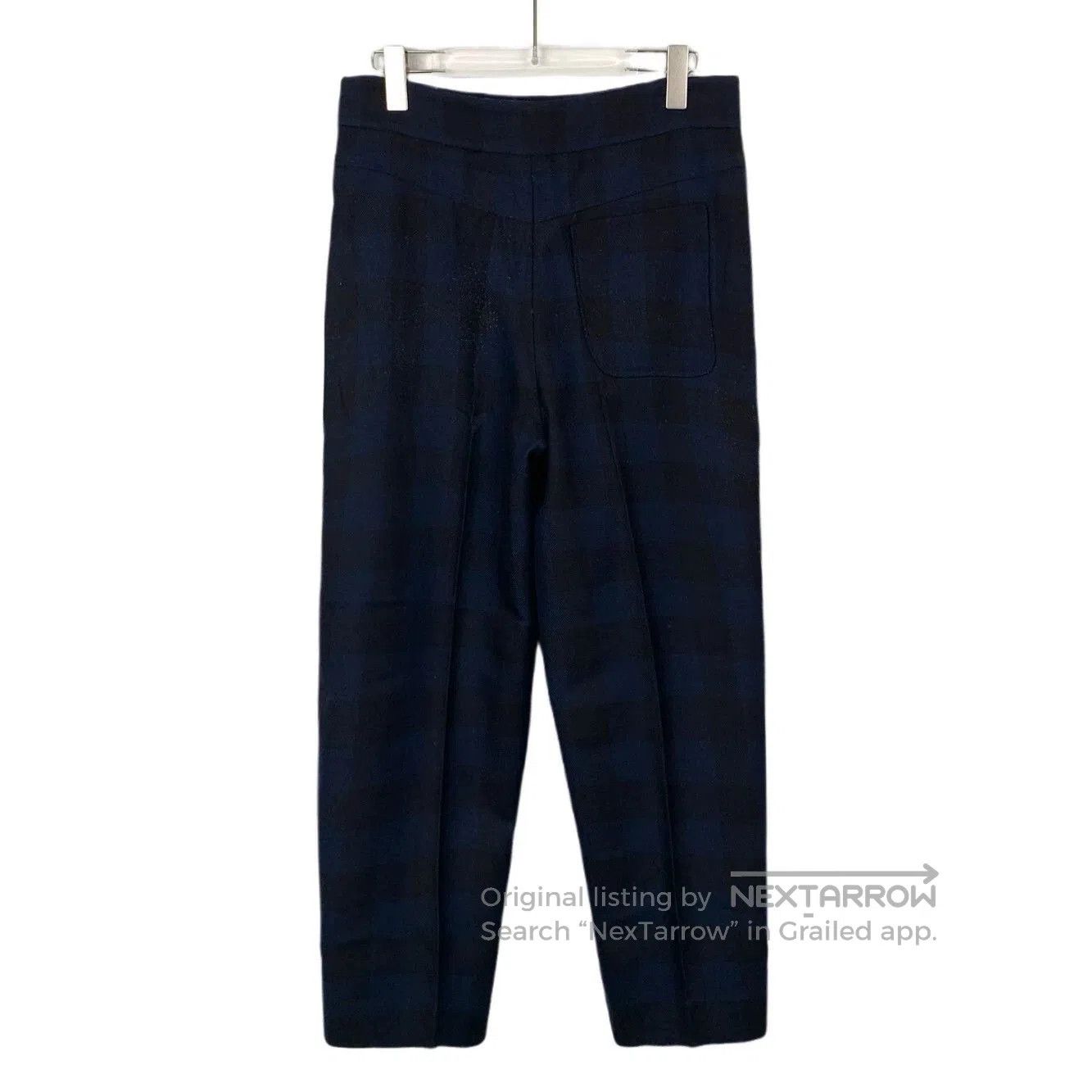 Dior christian dior plaid wool casual trousers. Size US 40 / EU 56 - 2 Thumbnail