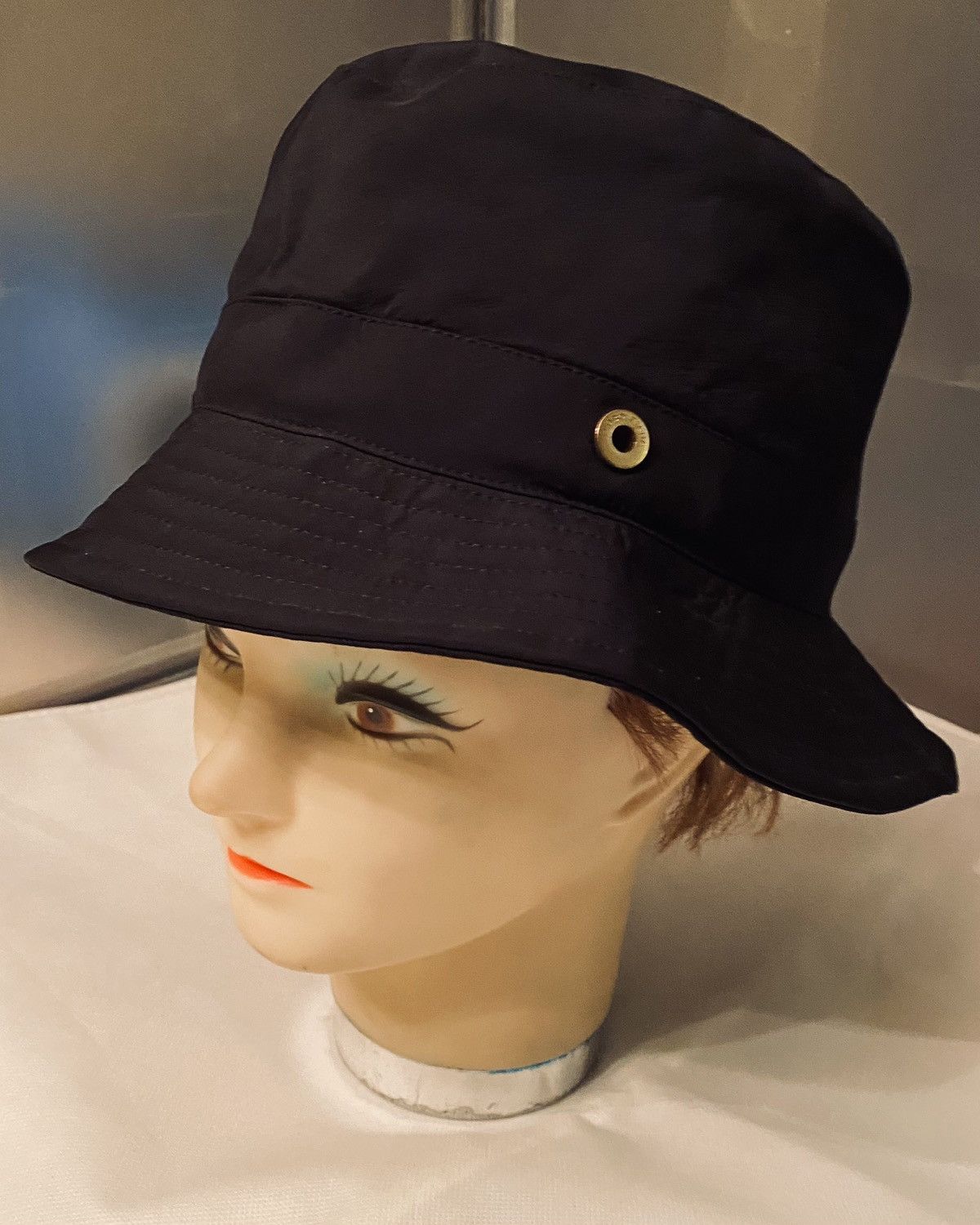 Loro Piana Loro Piana 🇮🇹 black stormsystem Sally Techno bucket hat NEW Size ONE SIZE - 1 Thumbnail