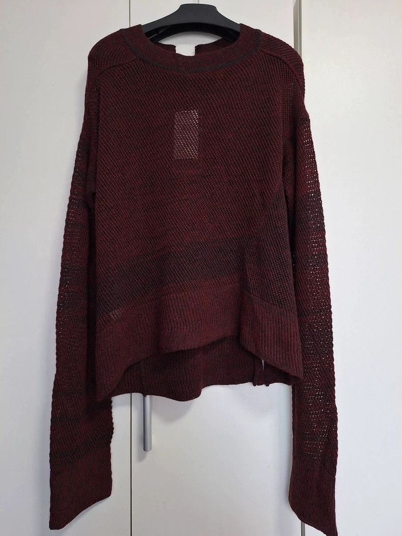 Vivienne Westwood Vivienne Westwood Red croke-knitted cardigan Size XL / US 12-14 / IT 48-50 - 3 Thumbnail
