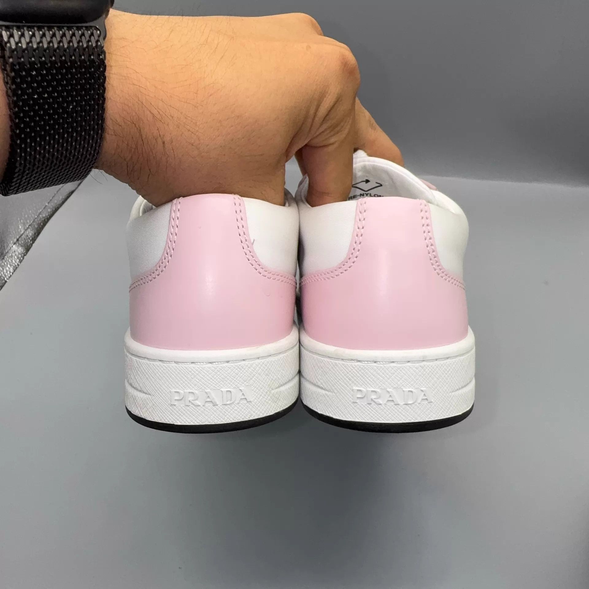 Prada PRADA Powder White Shoes 37 Near New Size US 6.5 / IT 36.5 - 3 Thumbnail