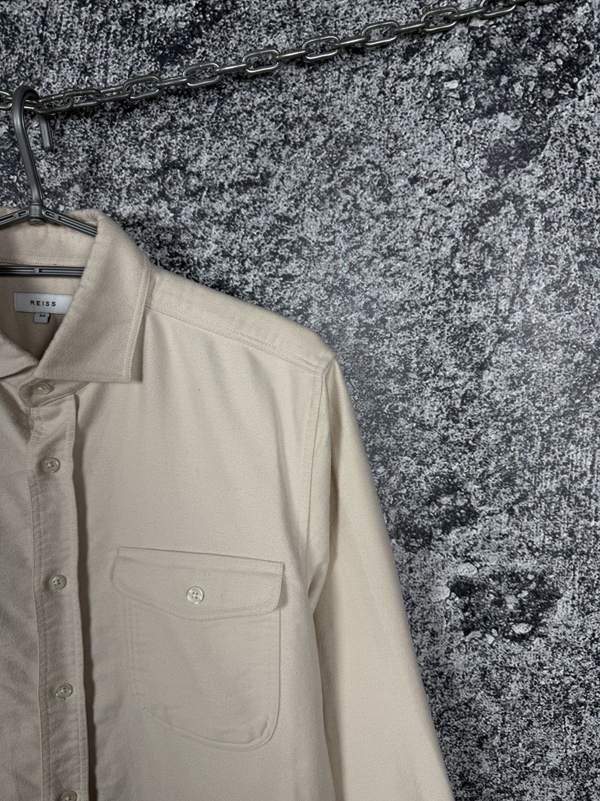 Reiss Men’s Reiss Boscelli Long Sleeve Shirt Button Up Size M Size US M / EU 48-50 / 2 - 2 Thumbnail