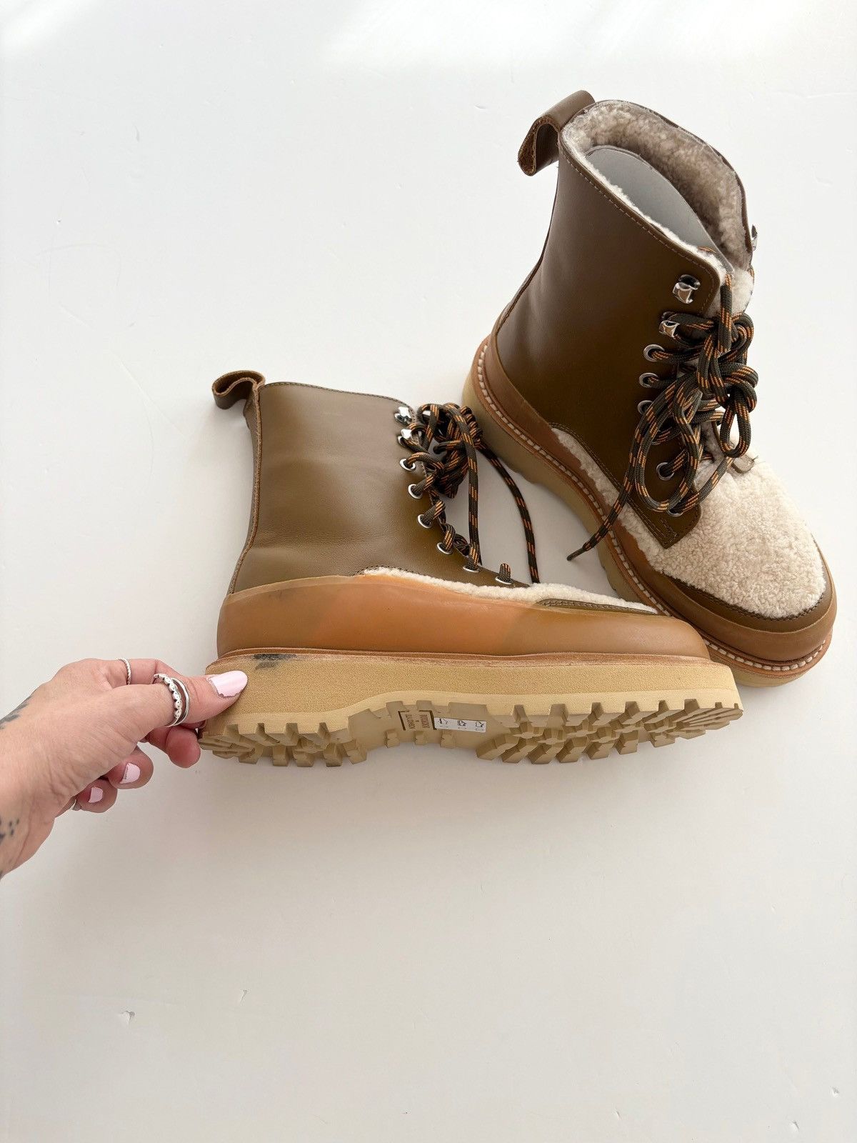 Ulla Johnson Ulla Johson X Diemme shearling winter boots Size US 6 / IT 36 - 4 Thumbnail