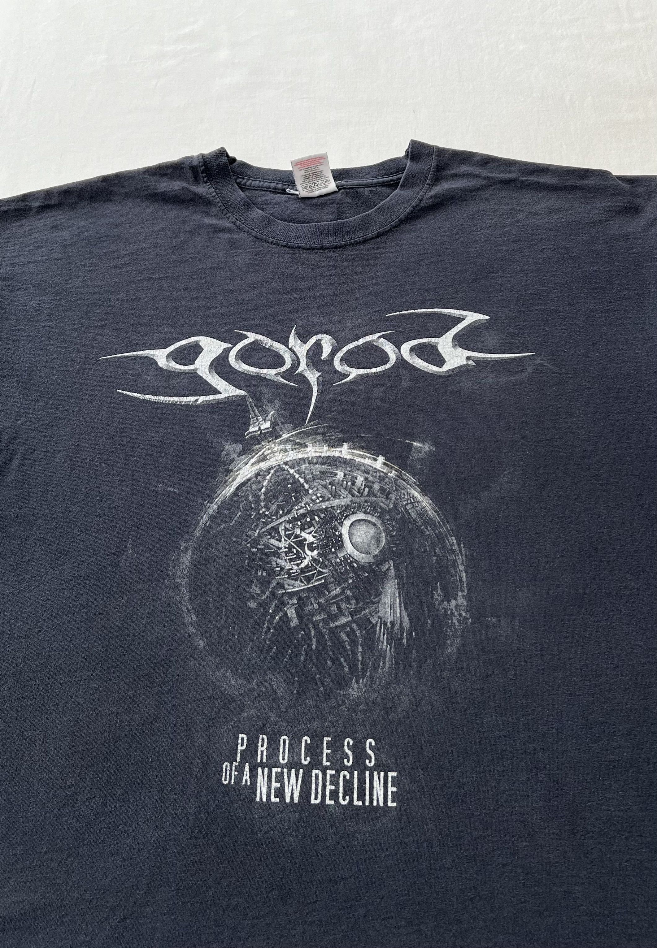 Band Tees Vintage 2000s Gorod Process Of A New Decline Death Metal Size US L / EU 52-54 / 3 - 5 Thumbnail