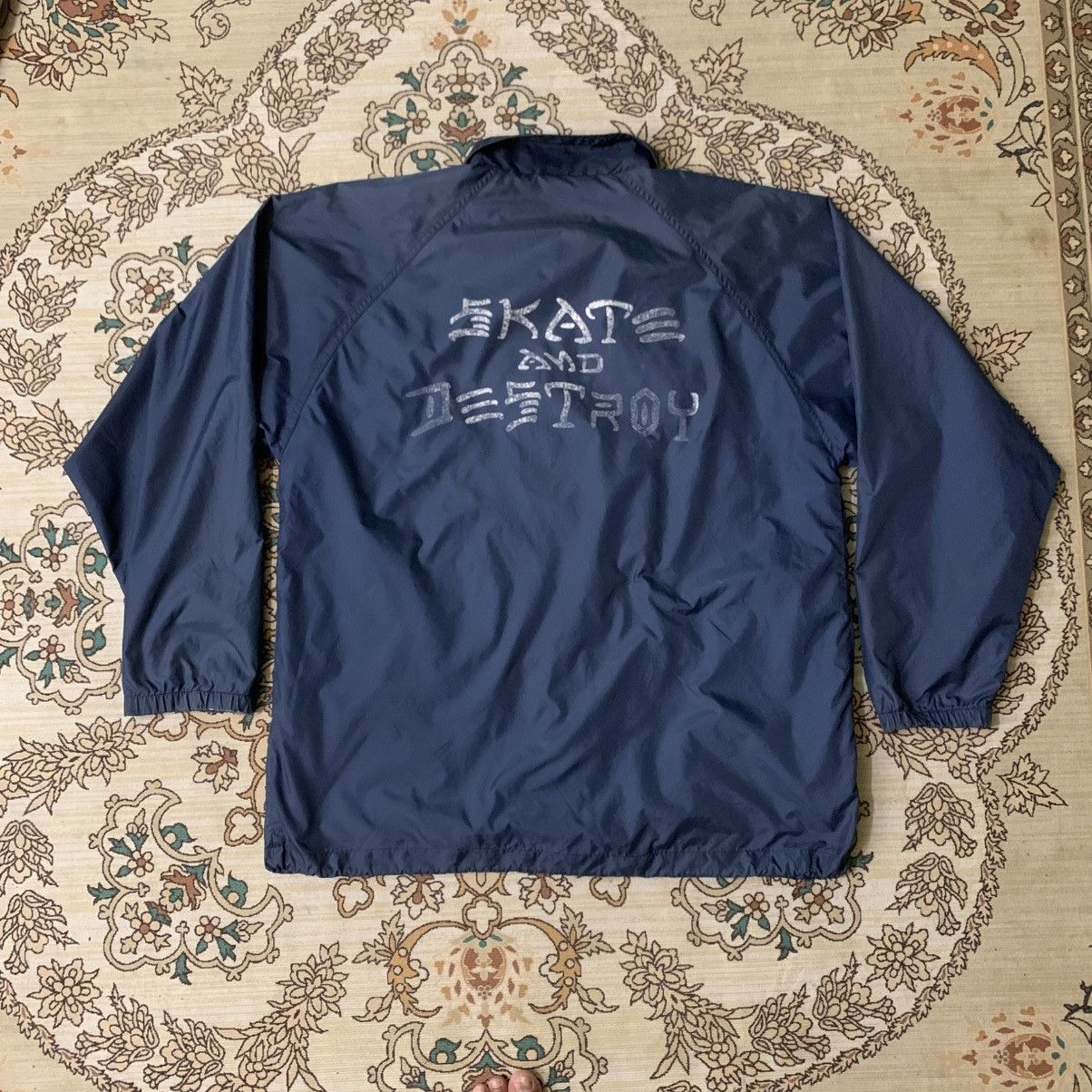 Thrasher × Vintage VINTAGE THRASHER MAGAZINE SKATE AND DESTROY COACH JACKET Size US M / EU 48-50 / 2 - 6 Thumbnail