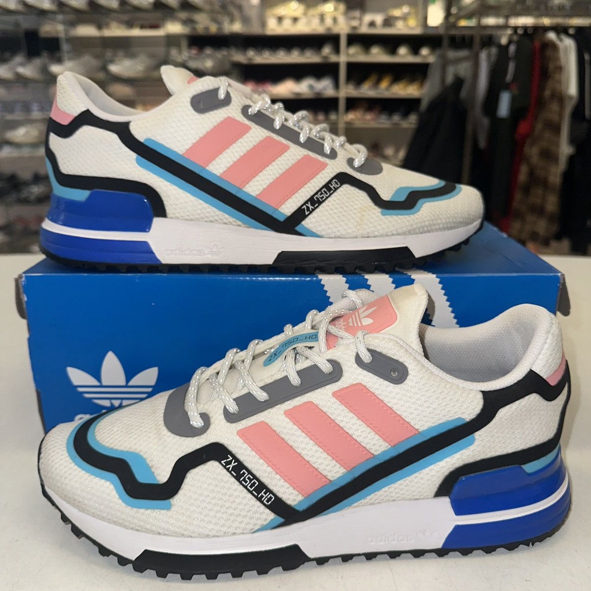 お宝 Size 9.5 - Adidas ZX 750 HD Glow Pink - FV2872